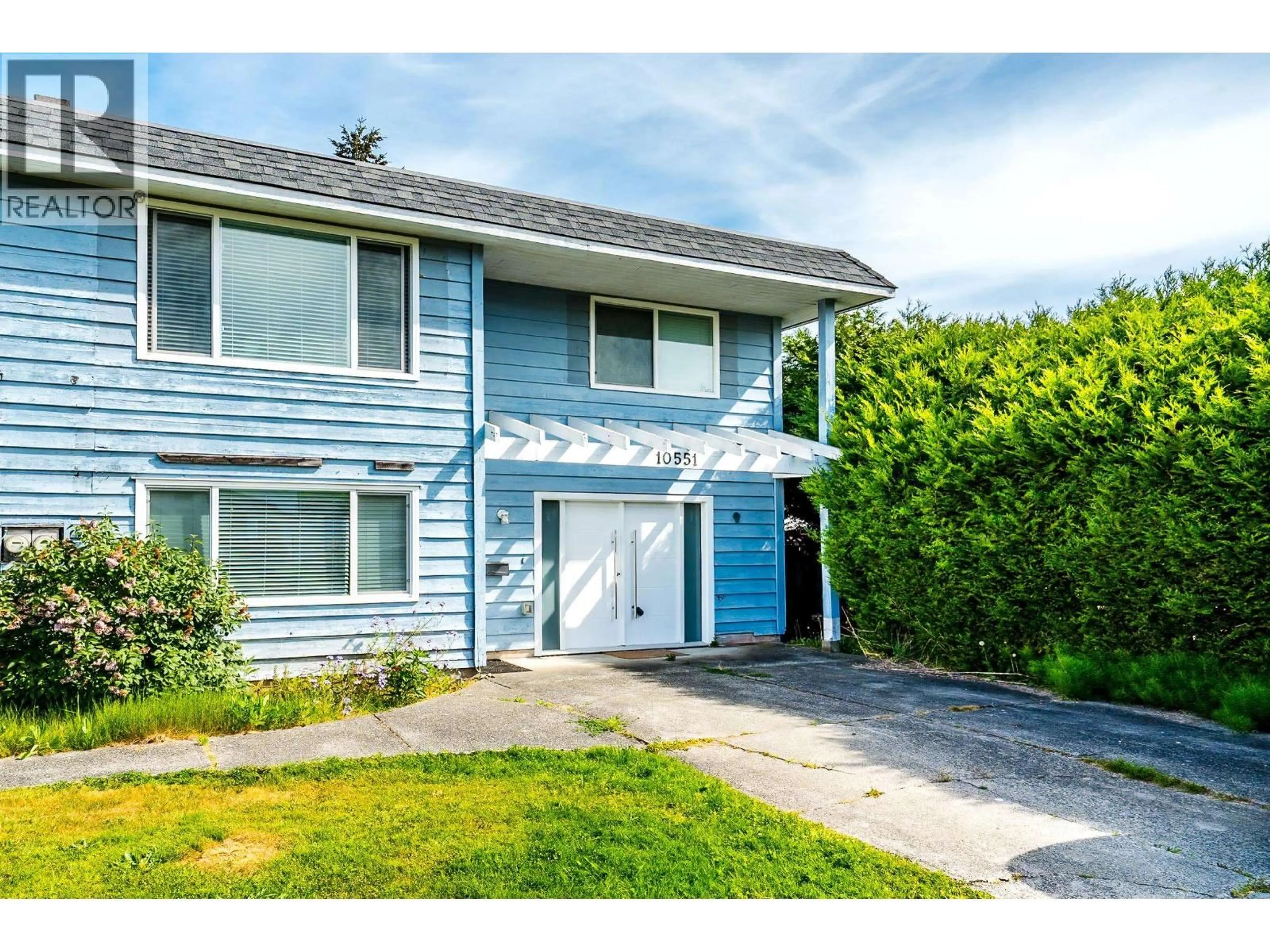 Home with vinyl exterior material, street for 10551 ANAHIM DRIVE, Richmond British Columbia V7A3C6