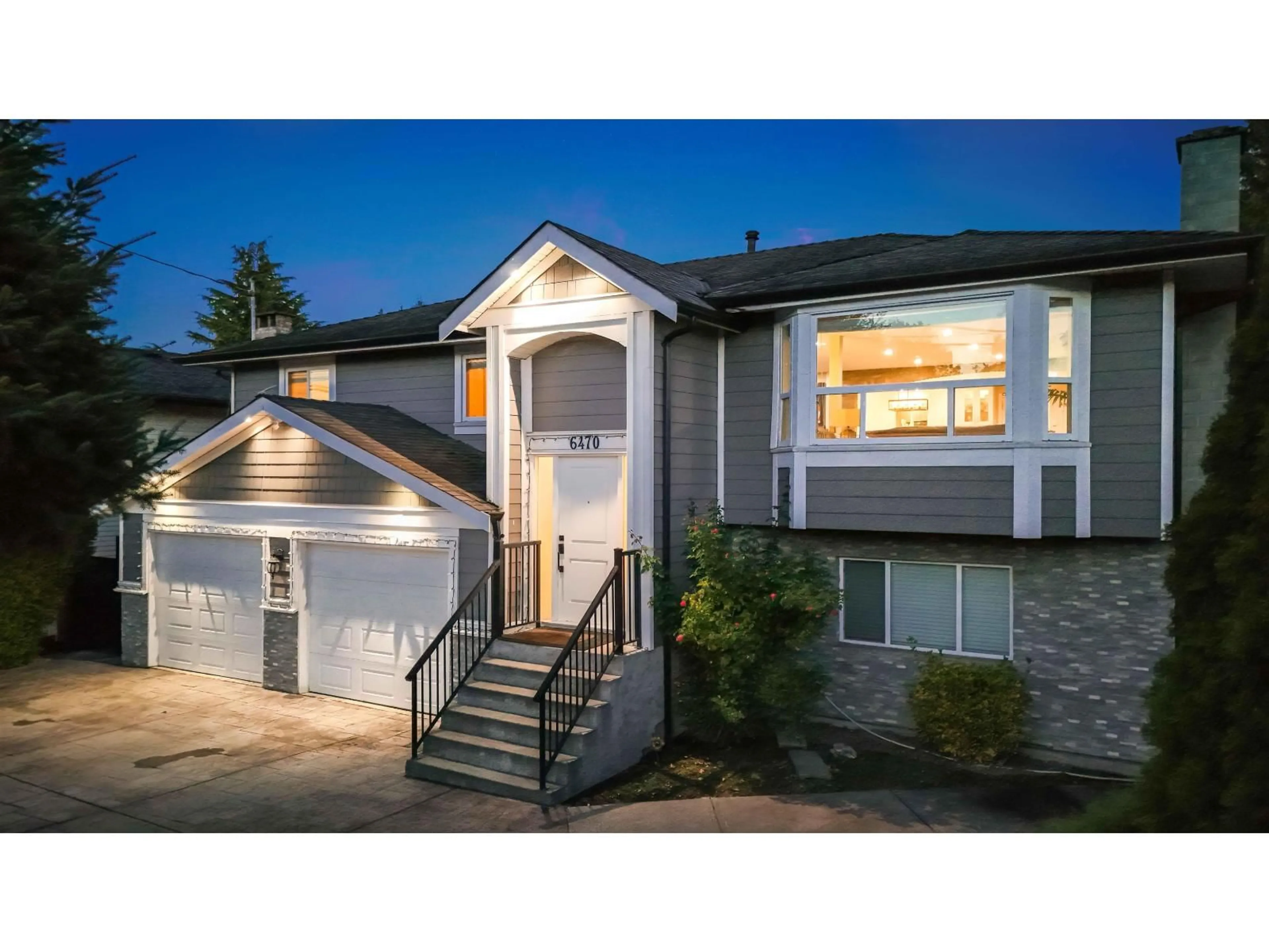 Home with vinyl exterior material, street for 6470 130 STREET, Surrey British Columbia V3W4J1