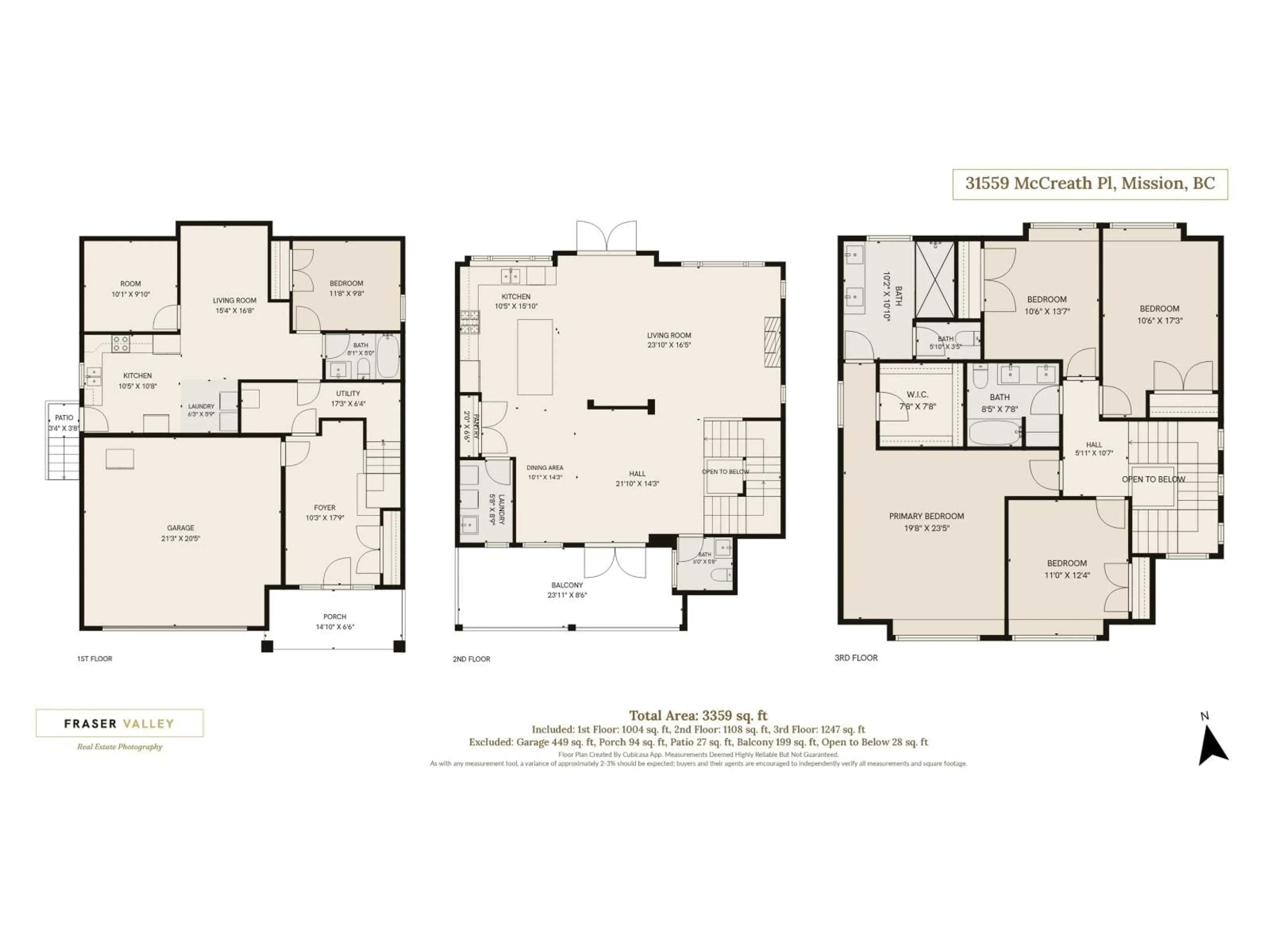 Floor plan for 31559 MCCREATH PLACE, Mission British Columbia V4S0E9