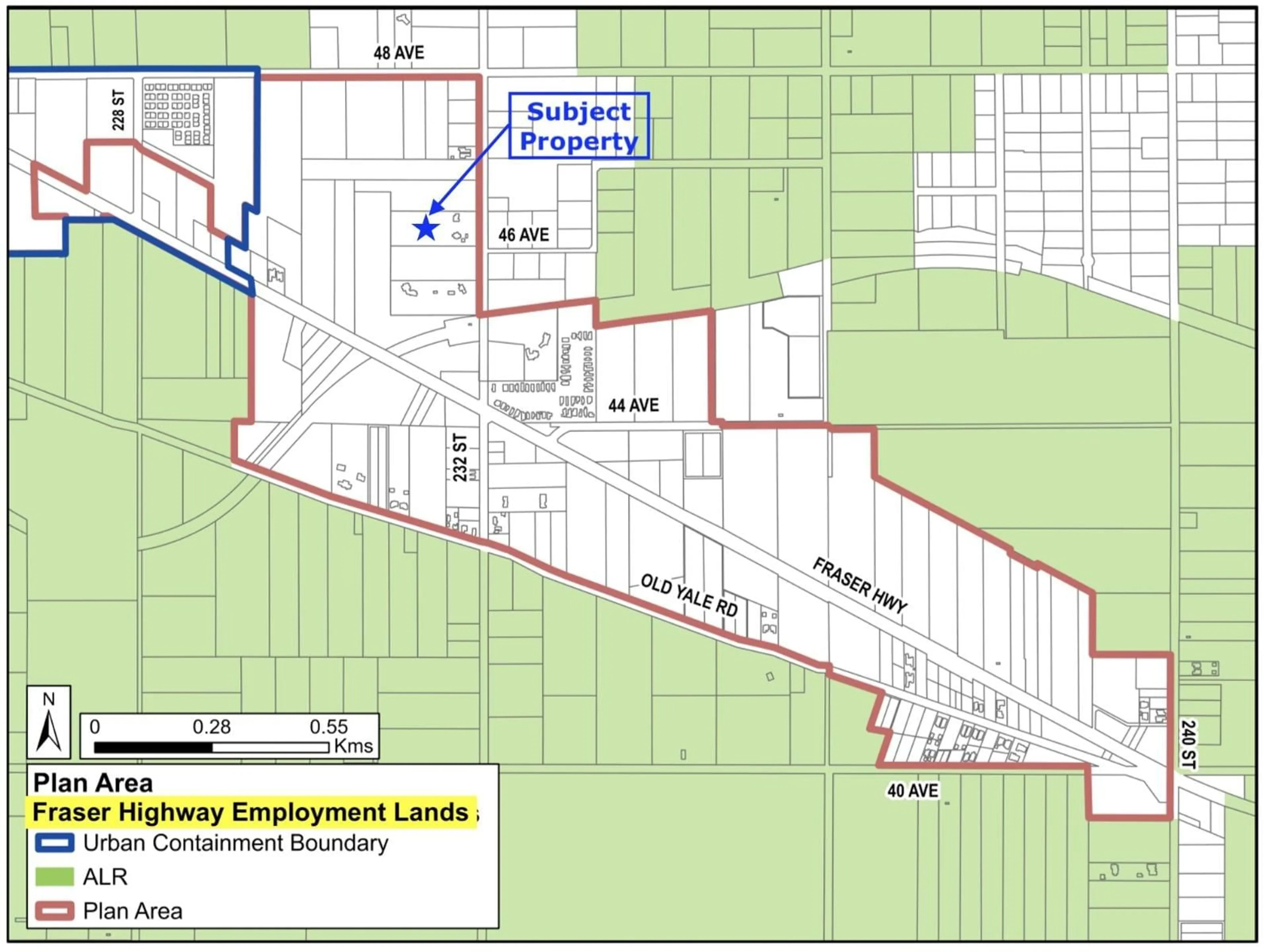 Picture of a map for 4615 232 STREET, Langley British Columbia V2Z2S1