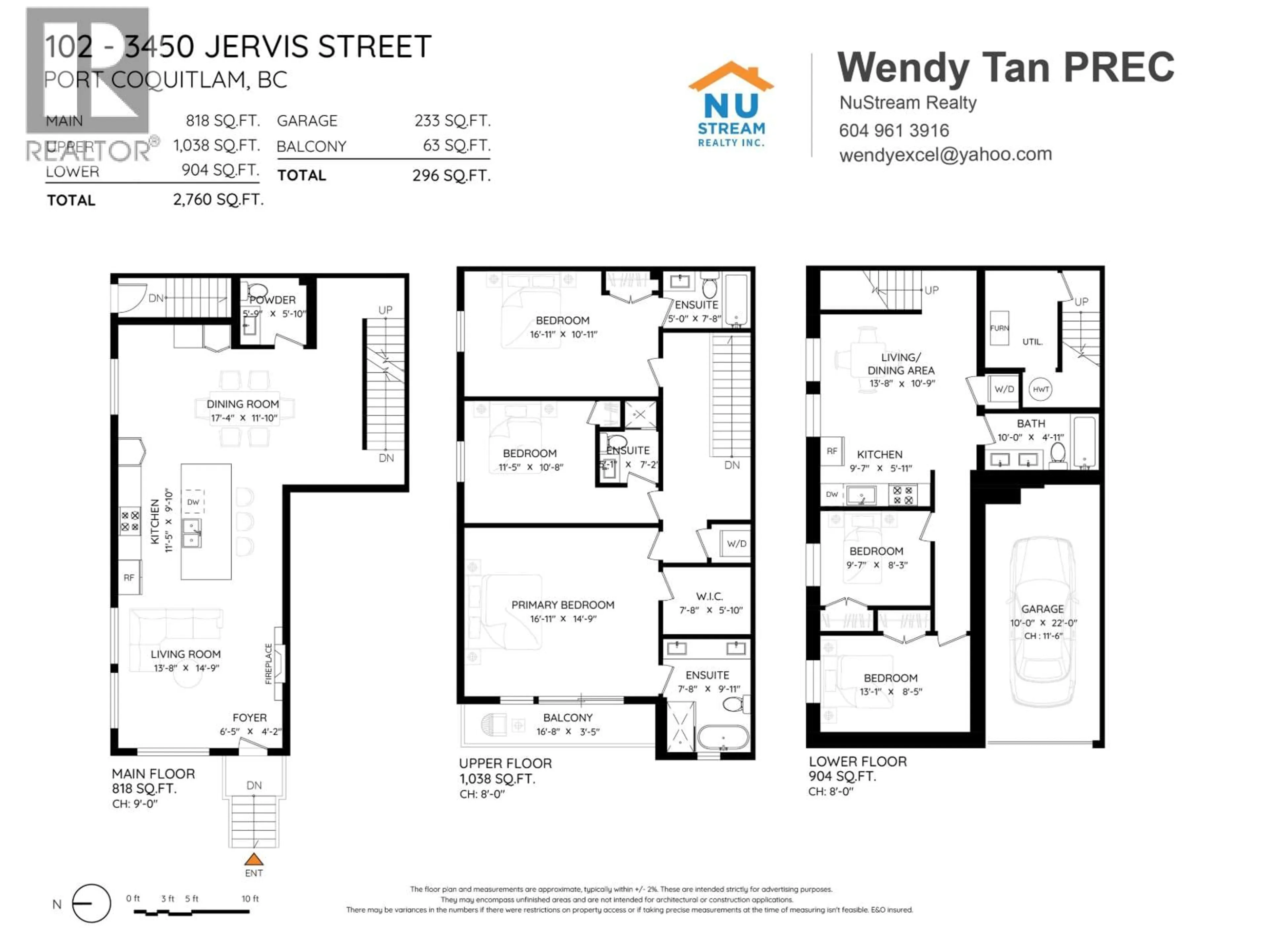 Floor plan for 102 - 3450 JERVIS STREET, Port Coquitlam British Columbia V3B4P3