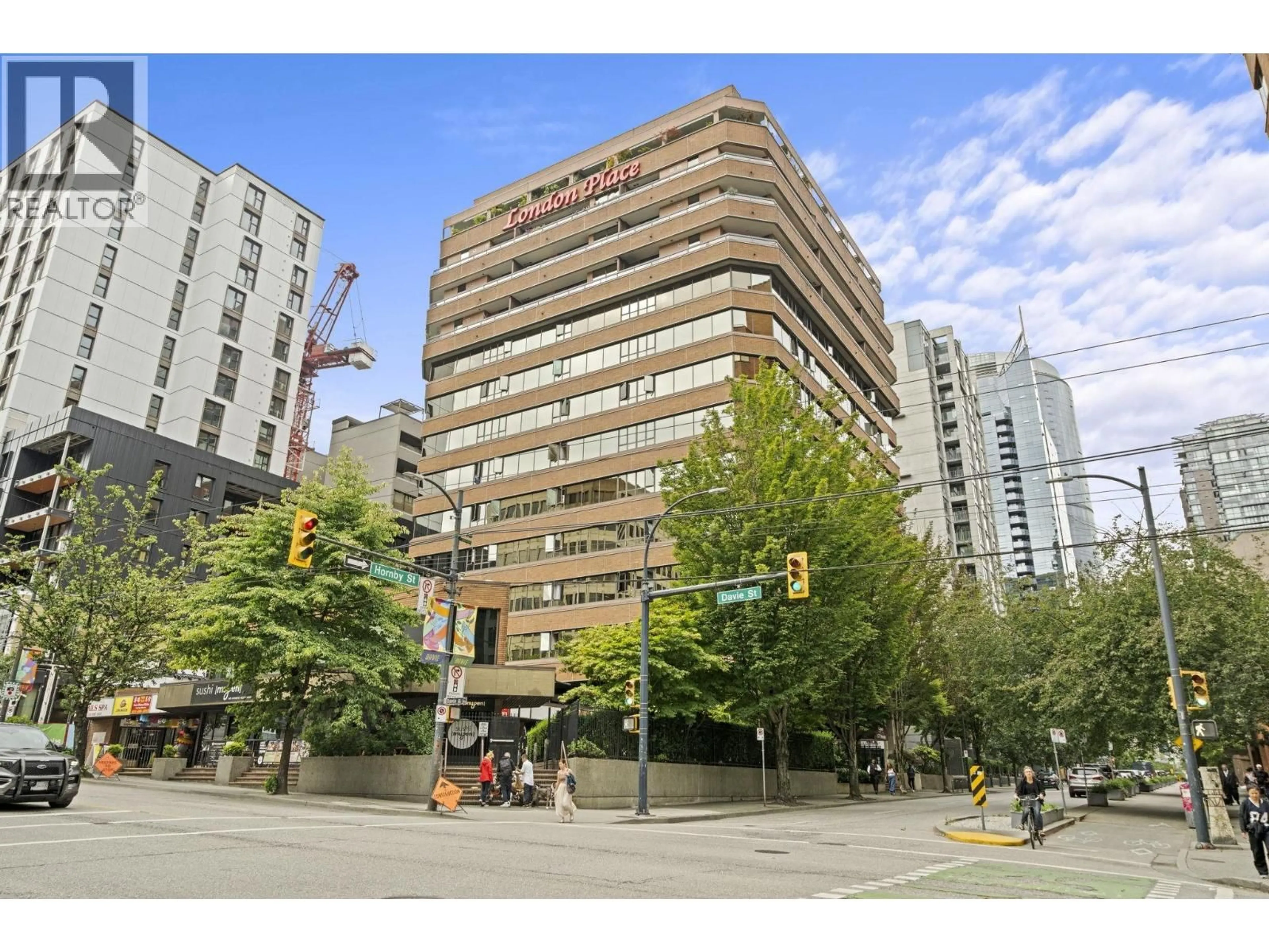 Patio, street for 808 - 1177 HORNBY STREET, Vancouver British Columbia V6Z2E9