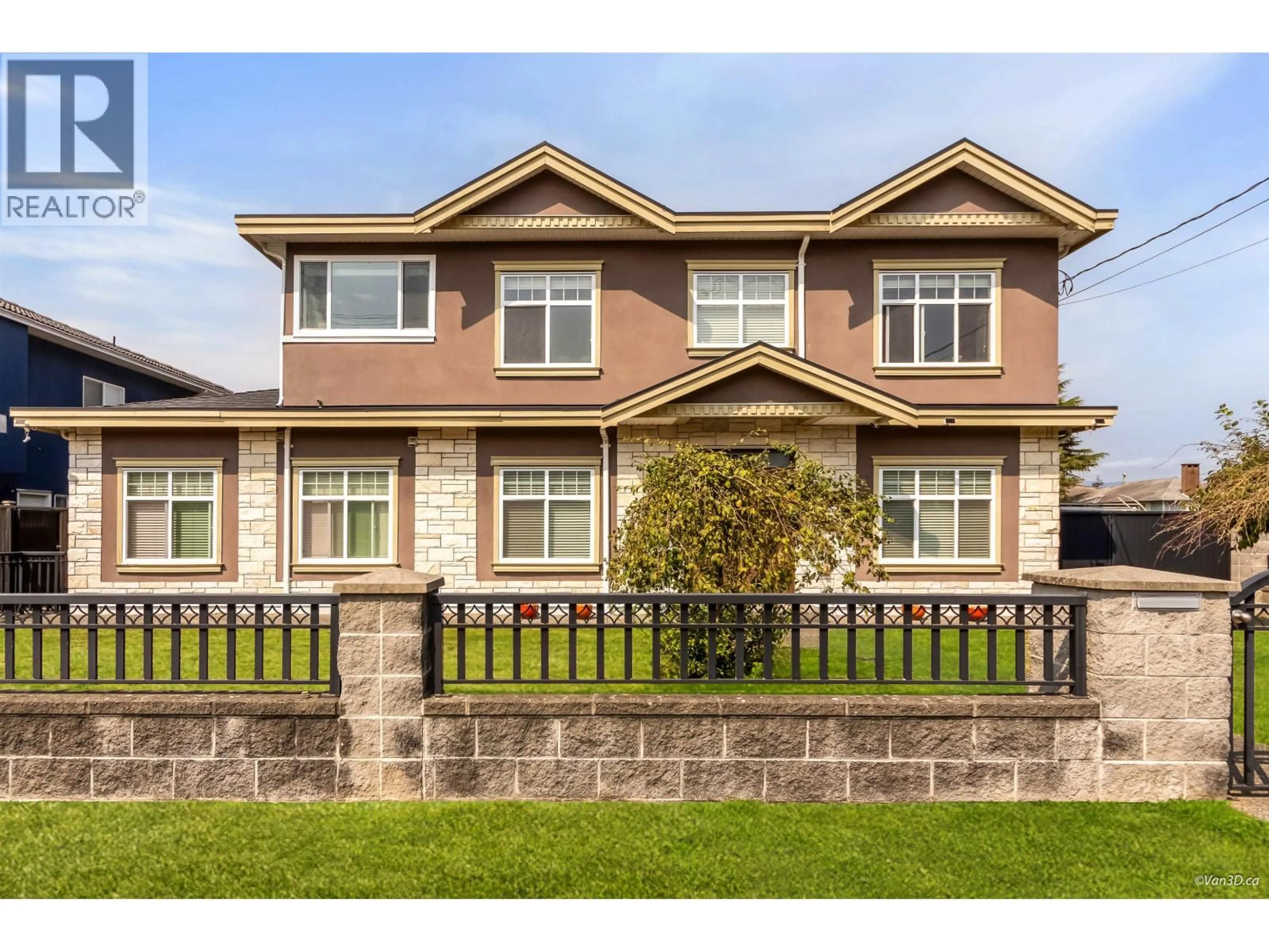 Home with brick exterior material, street for 6643 IMPERIAL STREET, Burnaby British Columbia V5E1M9
