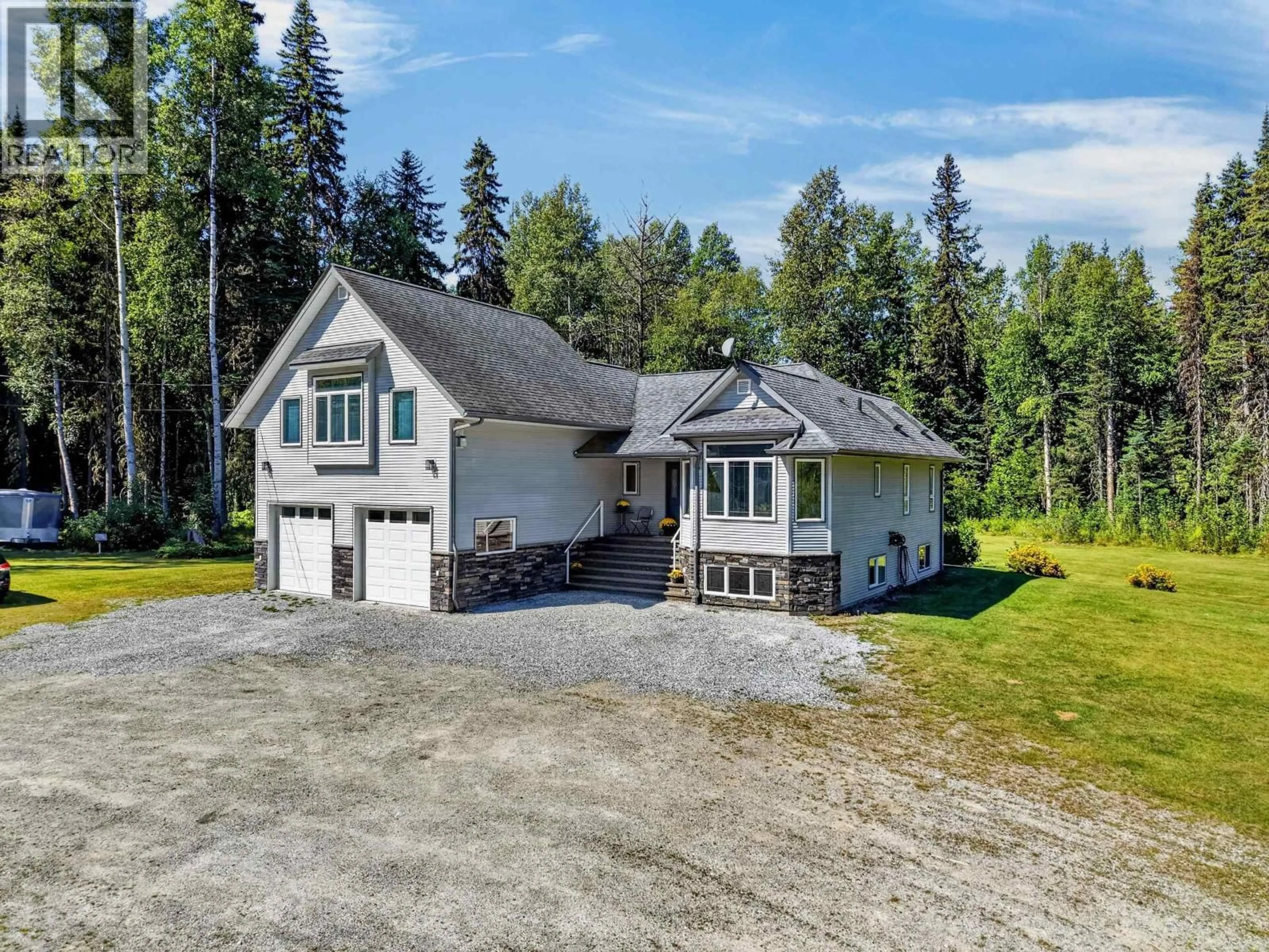 A pic from outside/outdoor area/front of a property/back of a property/a pic from drone, unknown for 4260 MUERMANN ROAD, Prince George British Columbia V2K5X1