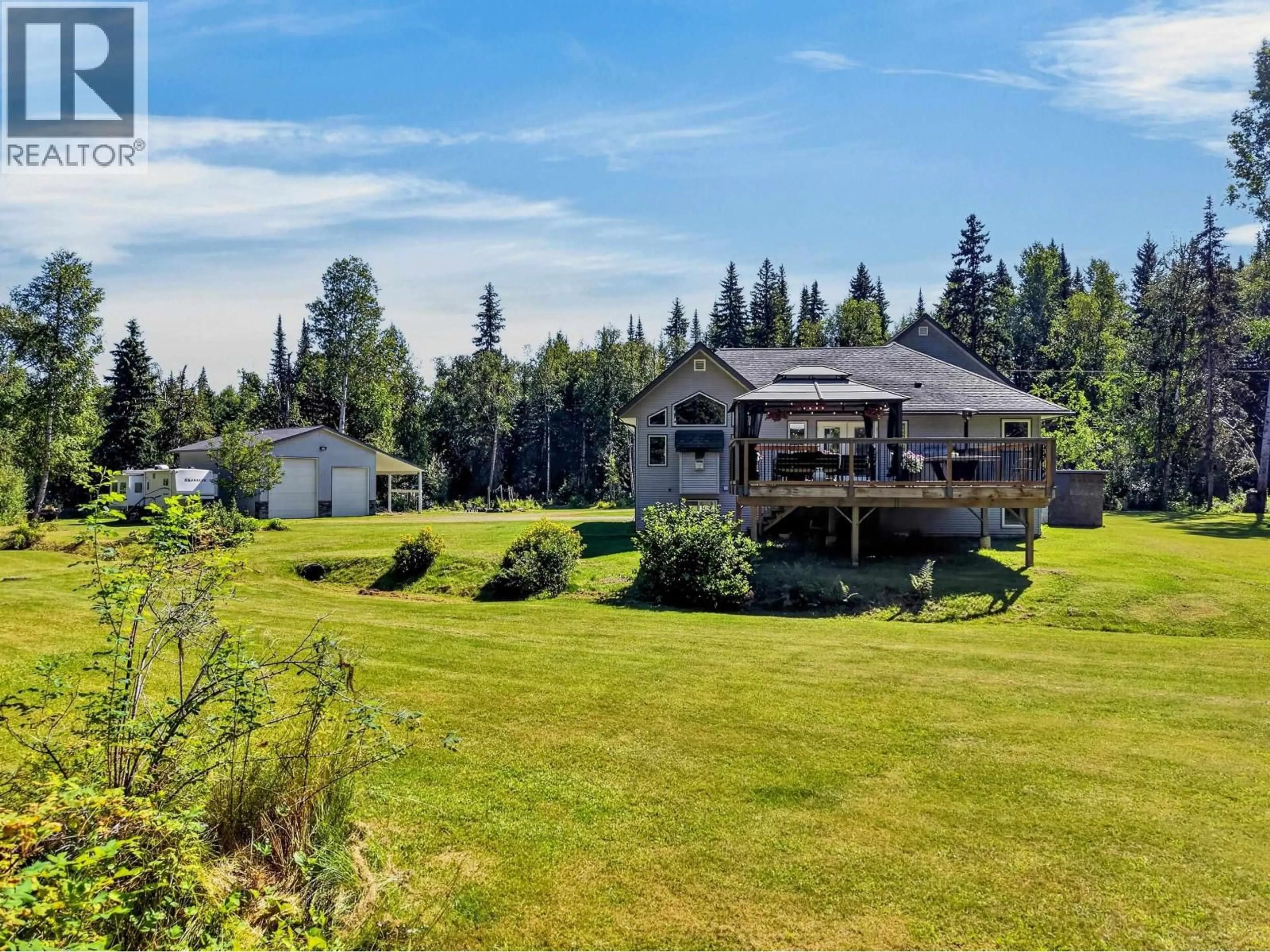 A pic from outside/outdoor area/front of a property/back of a property/a pic from drone, unknown for 4260 MUERMANN ROAD, Prince George British Columbia V2K5X1