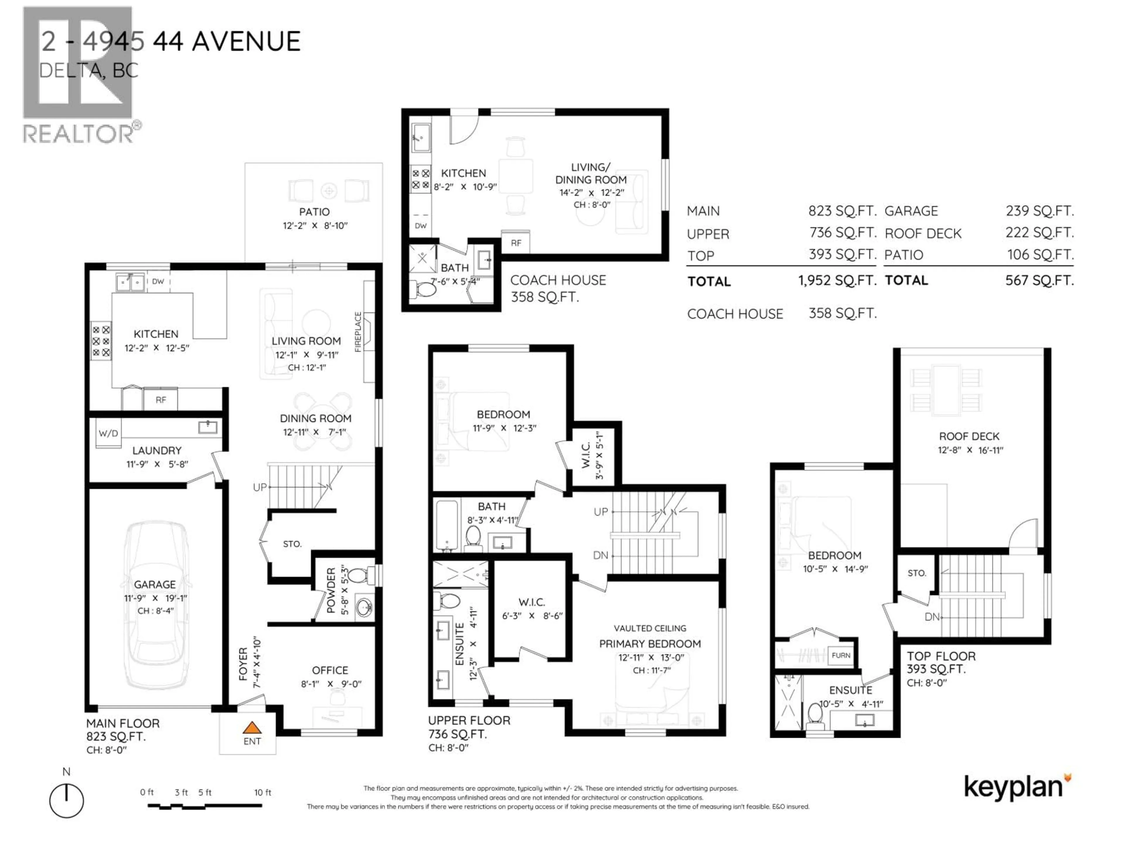 Floor plan for 4945 44 AVENUE, Delta British Columbia V4K1B9