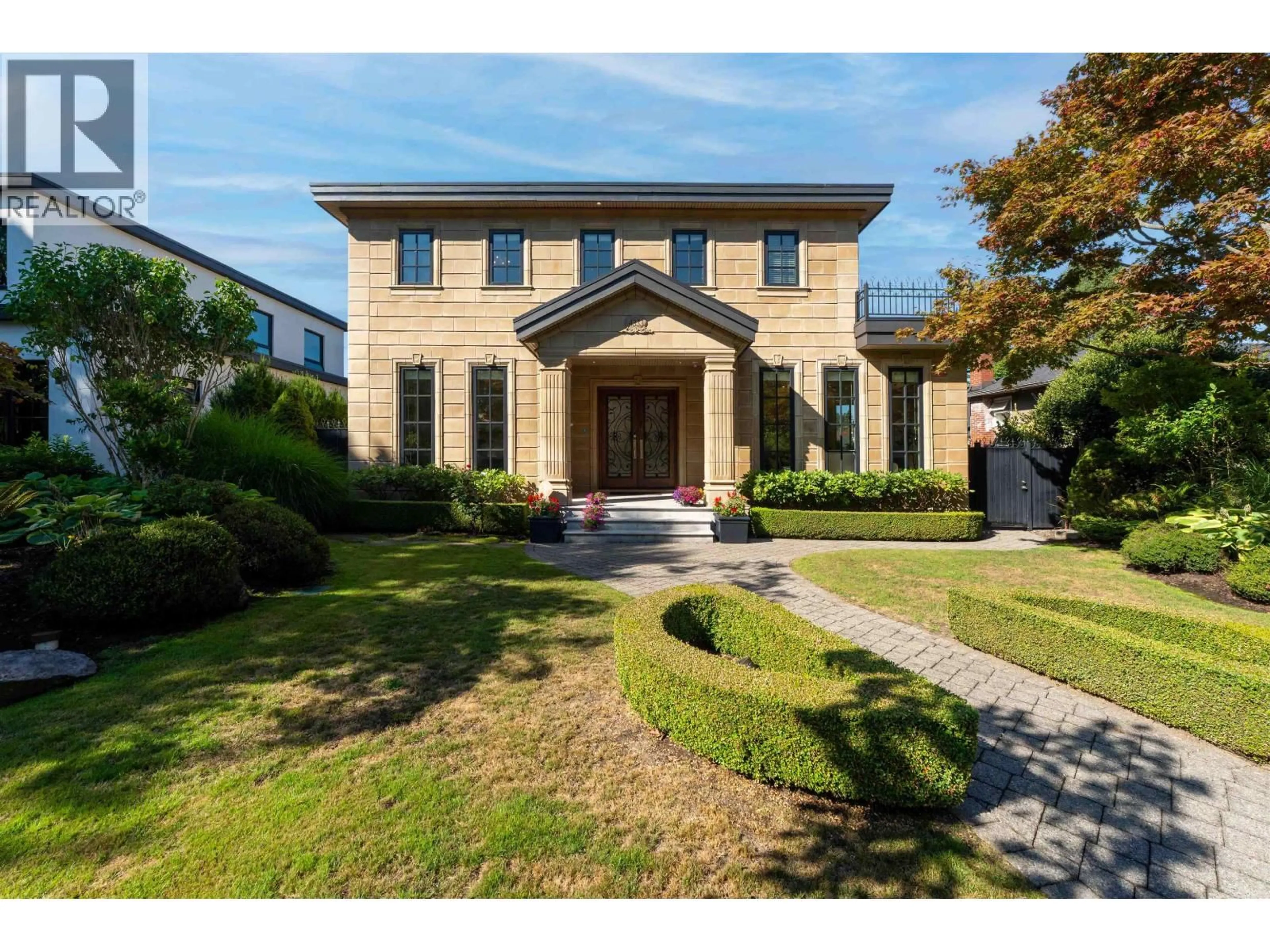 Home with brick exterior material, street for 4333 TOWNLEY STREET, Vancouver British Columbia V6L2G7
