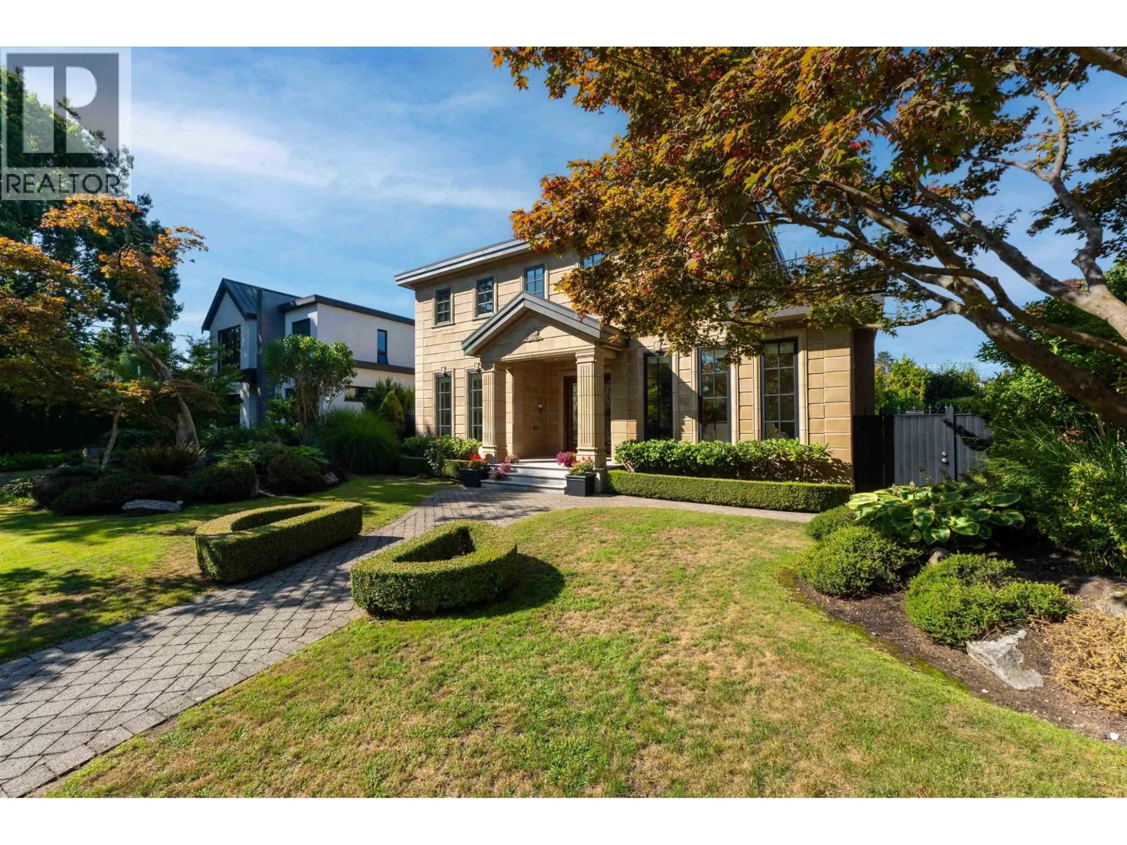 Home with brick exterior material, street for 4333 TOWNLEY STREET, Vancouver British Columbia V6L2G7