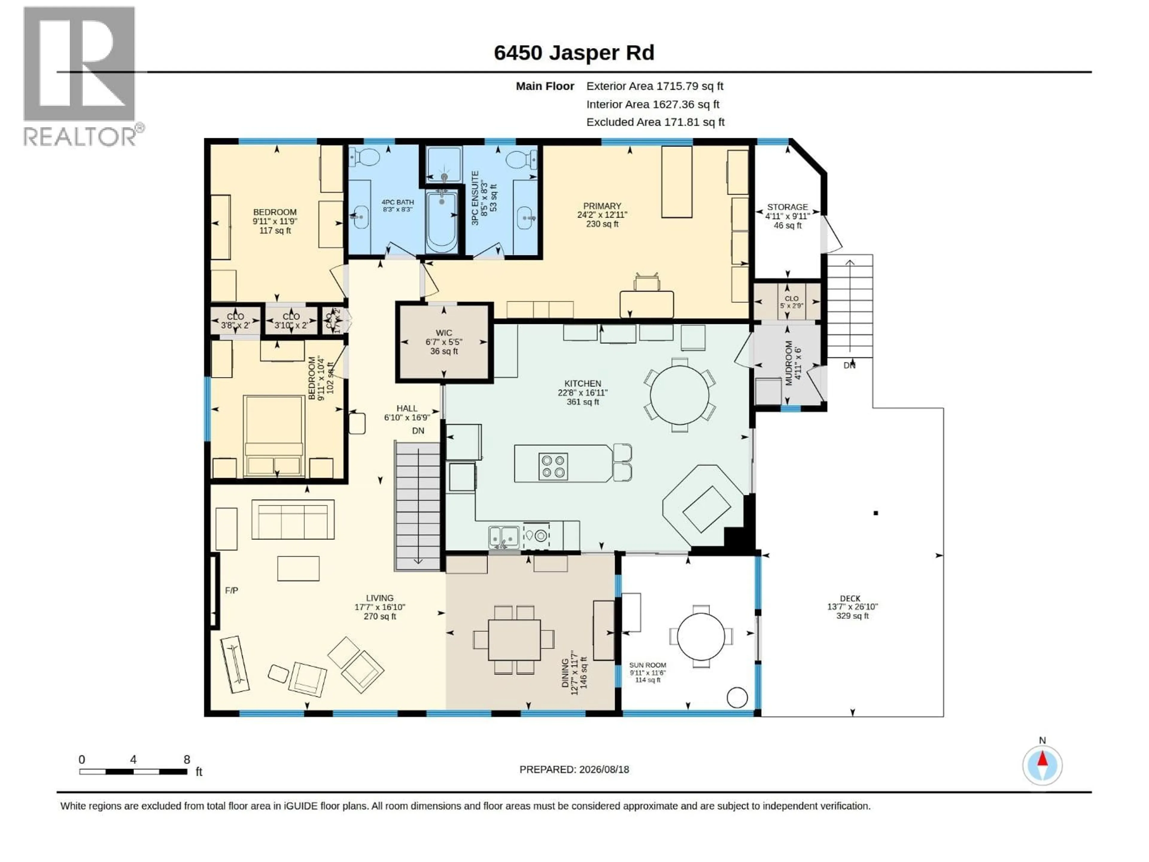 Floor plan for 6450 JASPER ROAD, Sechelt British Columbia V7Z0S6