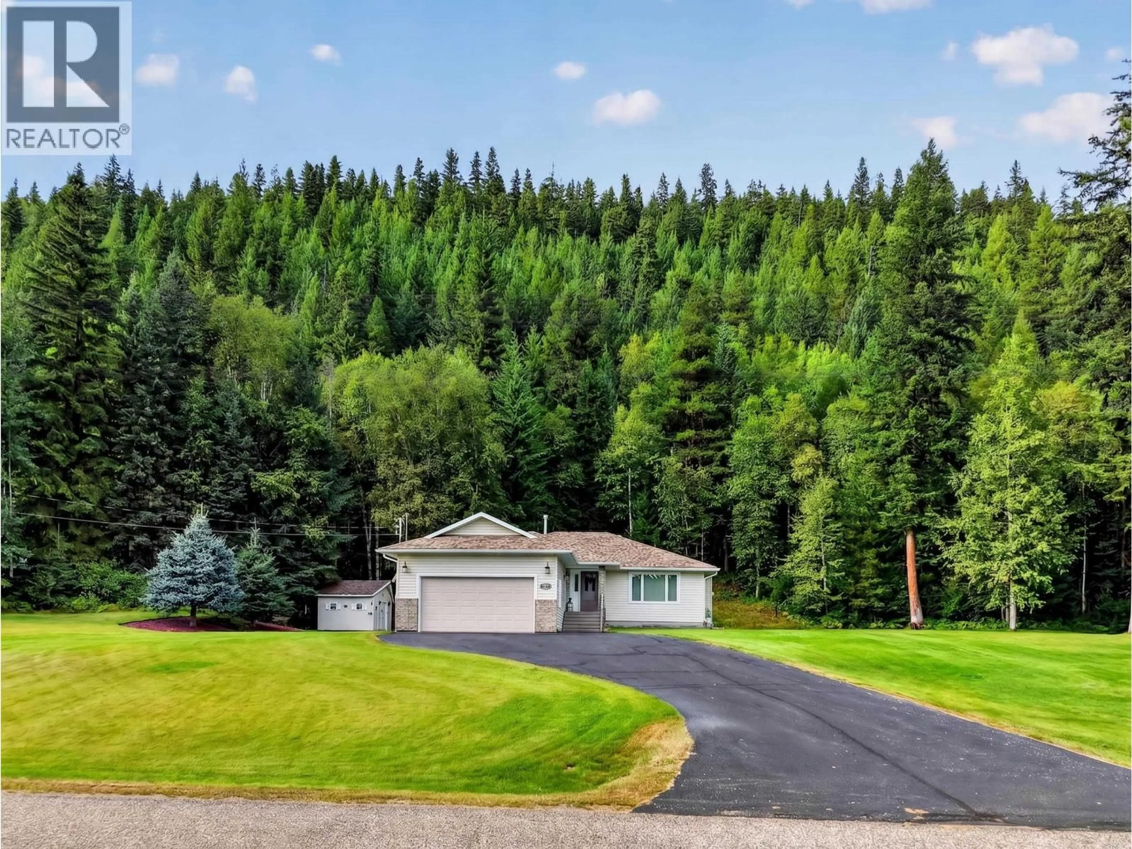 A pic from outside/outdoor area/front of a property/back of a property/a pic from drone, forest/trees view for 9288 SUMMERSET PLACE, Prince George British Columbia V2K4Z9
