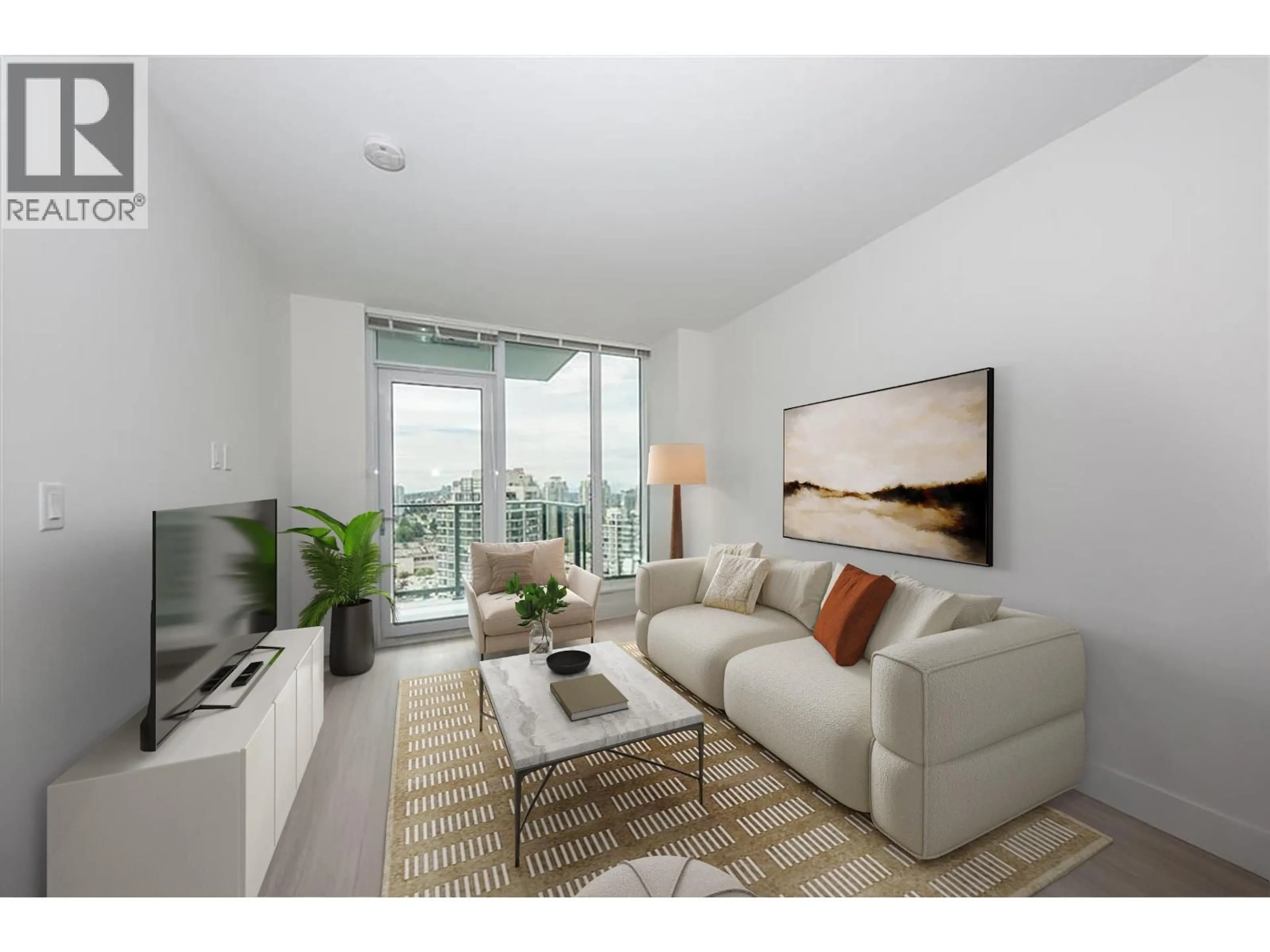Living room with furniture, unknown for 2909 - 7388 KINGSWAY, Burnaby British Columbia V3N0G9