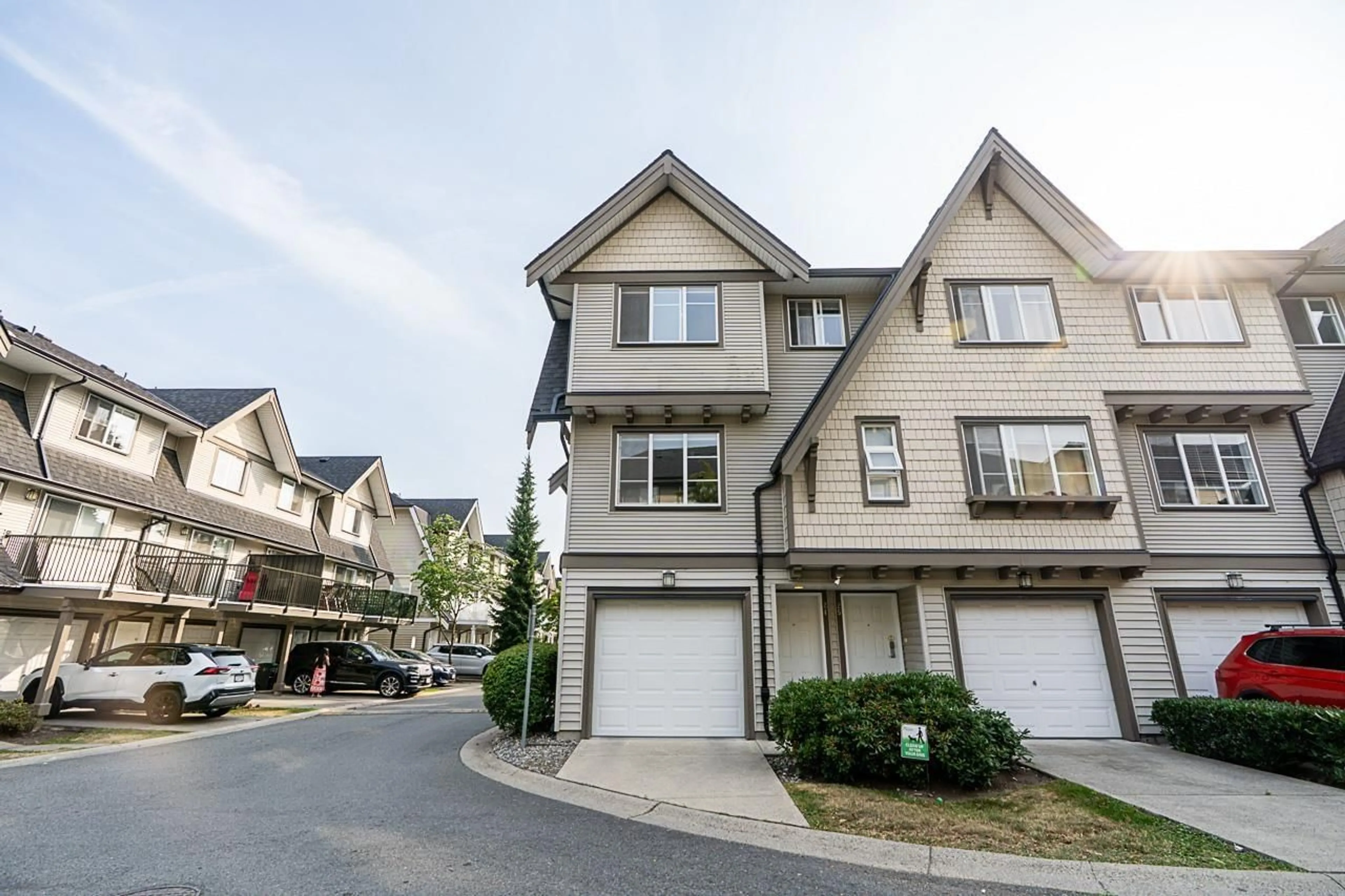 A pic from outside/outdoor area/front of a property/back of a property/a pic from drone, street for 24 - 15871 85 AVENUE, Surrey British Columbia V4N0Y9