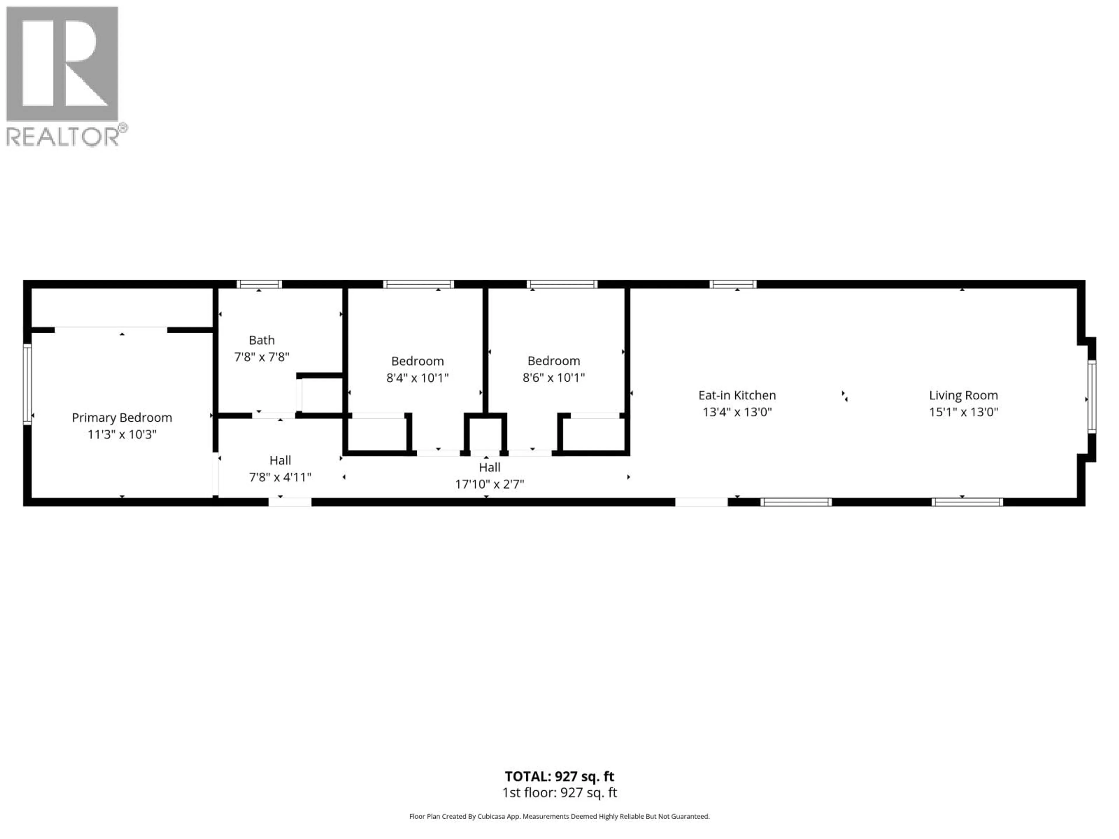 Floor plan for 2 - 5164 HART HIGHWAY, Prince George British Columbia V2K3A1