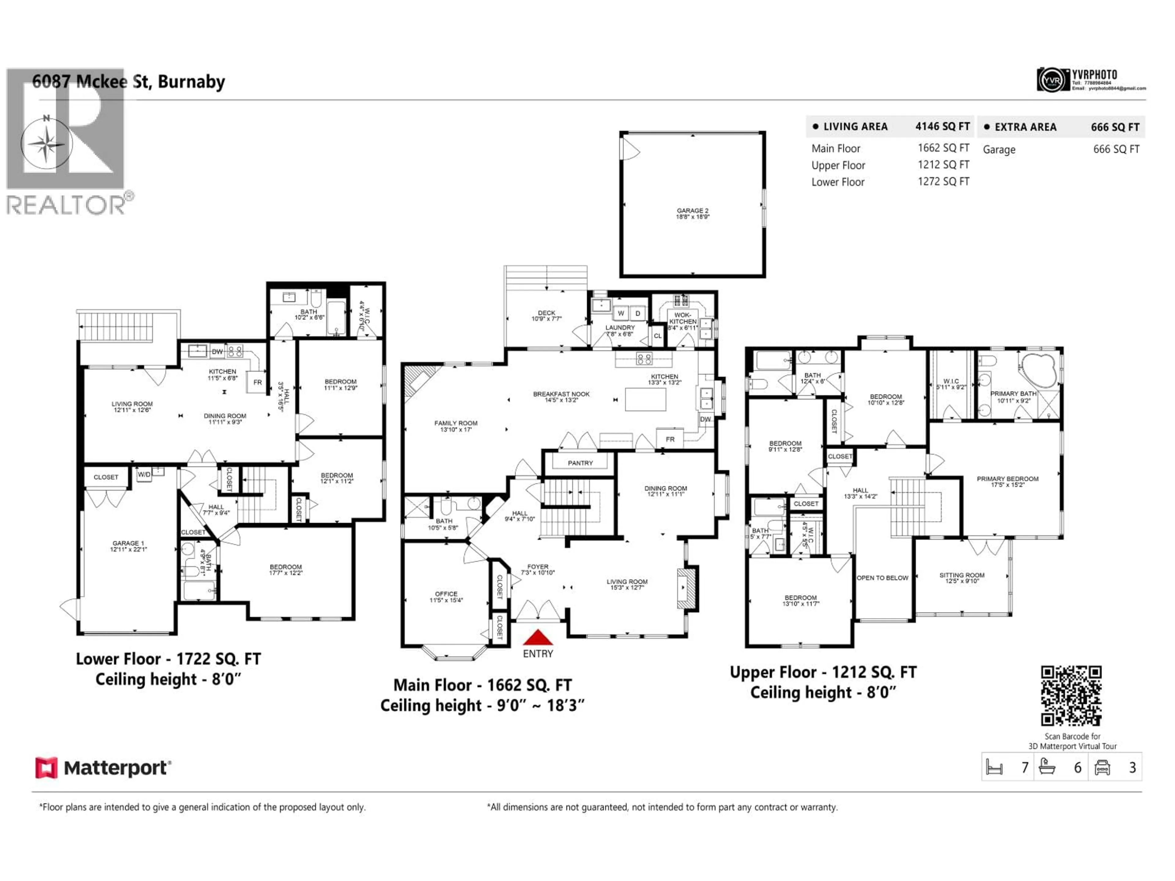 Floor plan for 6087 MCKEE STREET, Burnaby British Columbia V5J2V6