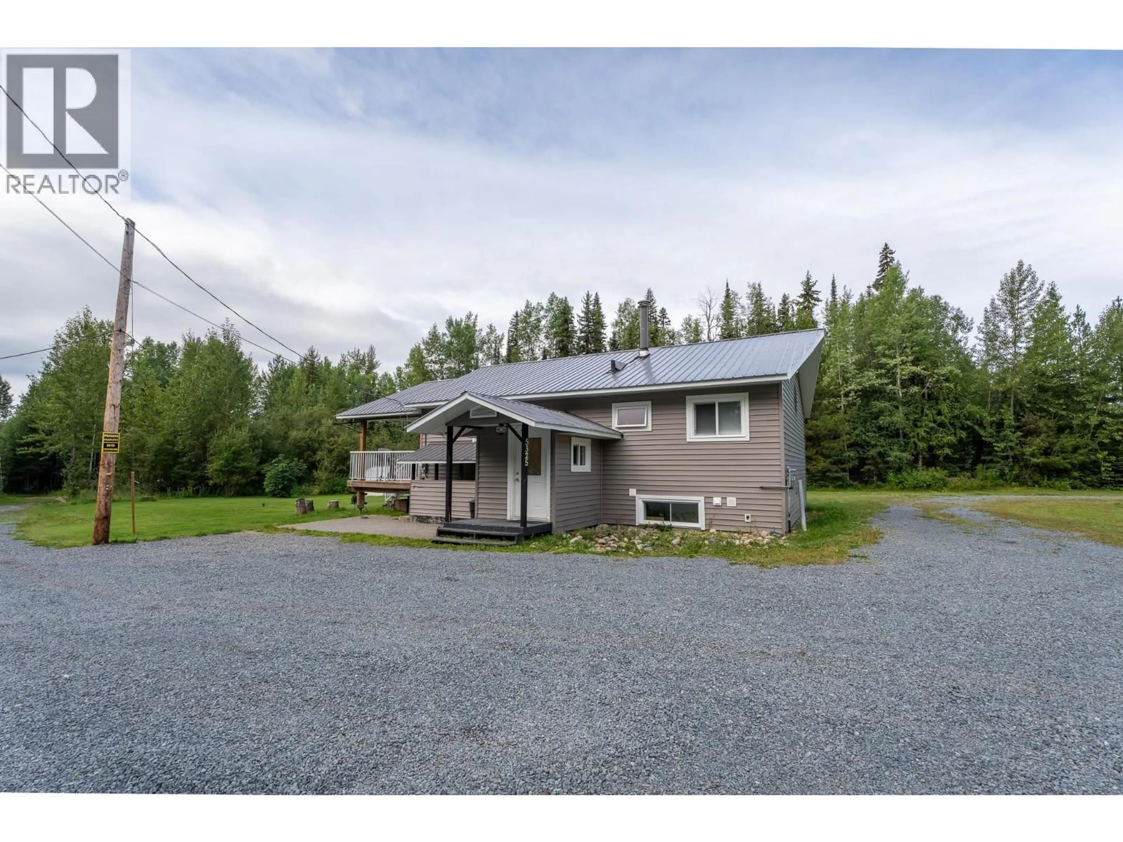 A pic from outside/outdoor area/front of a property/back of a property/a pic from drone, unknown for 5325 MUERMANN ROAD, Prince George British Columbia V2K5V8
