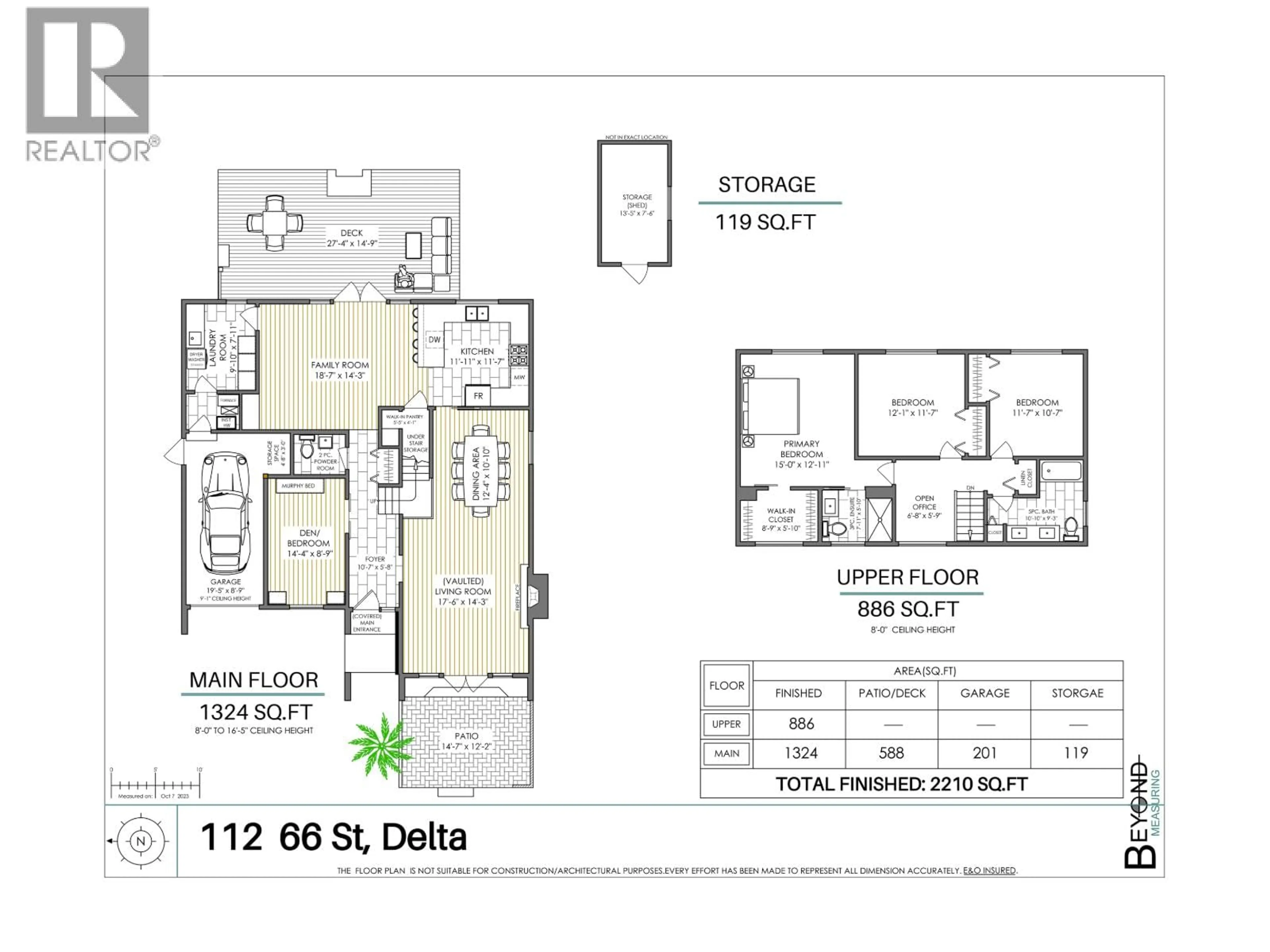 Floor plan for 112 66 STREET, Delta British Columbia V4L2E5