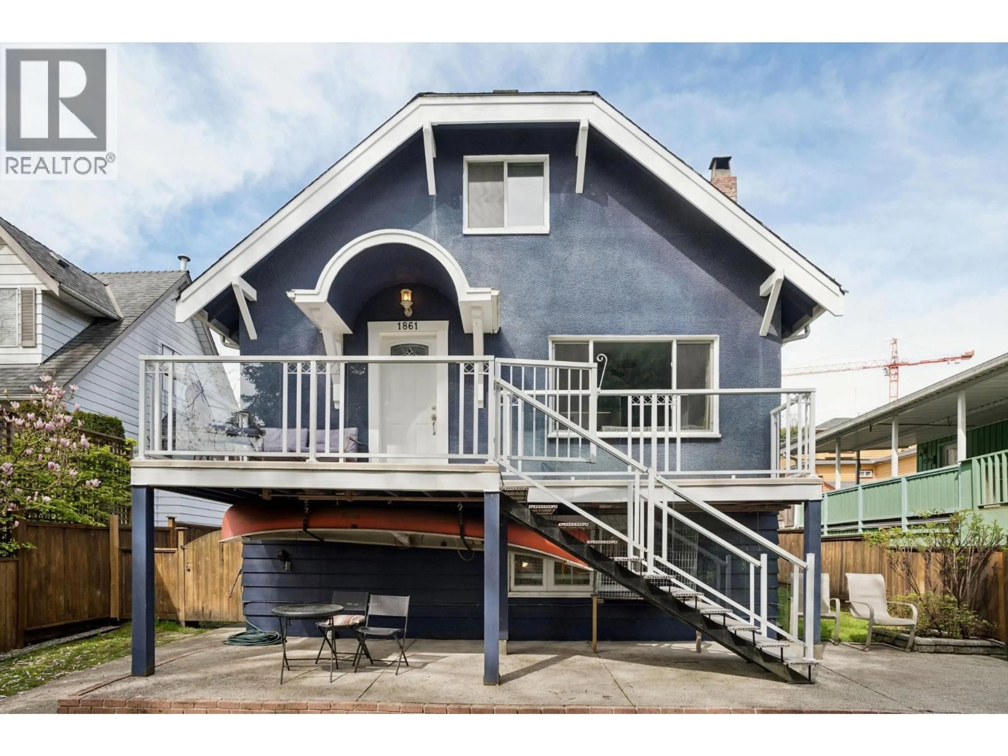 Home with vinyl exterior material, street for 1861 KENT AVENUE NORTH, Vancouver British Columbia V5P2S9