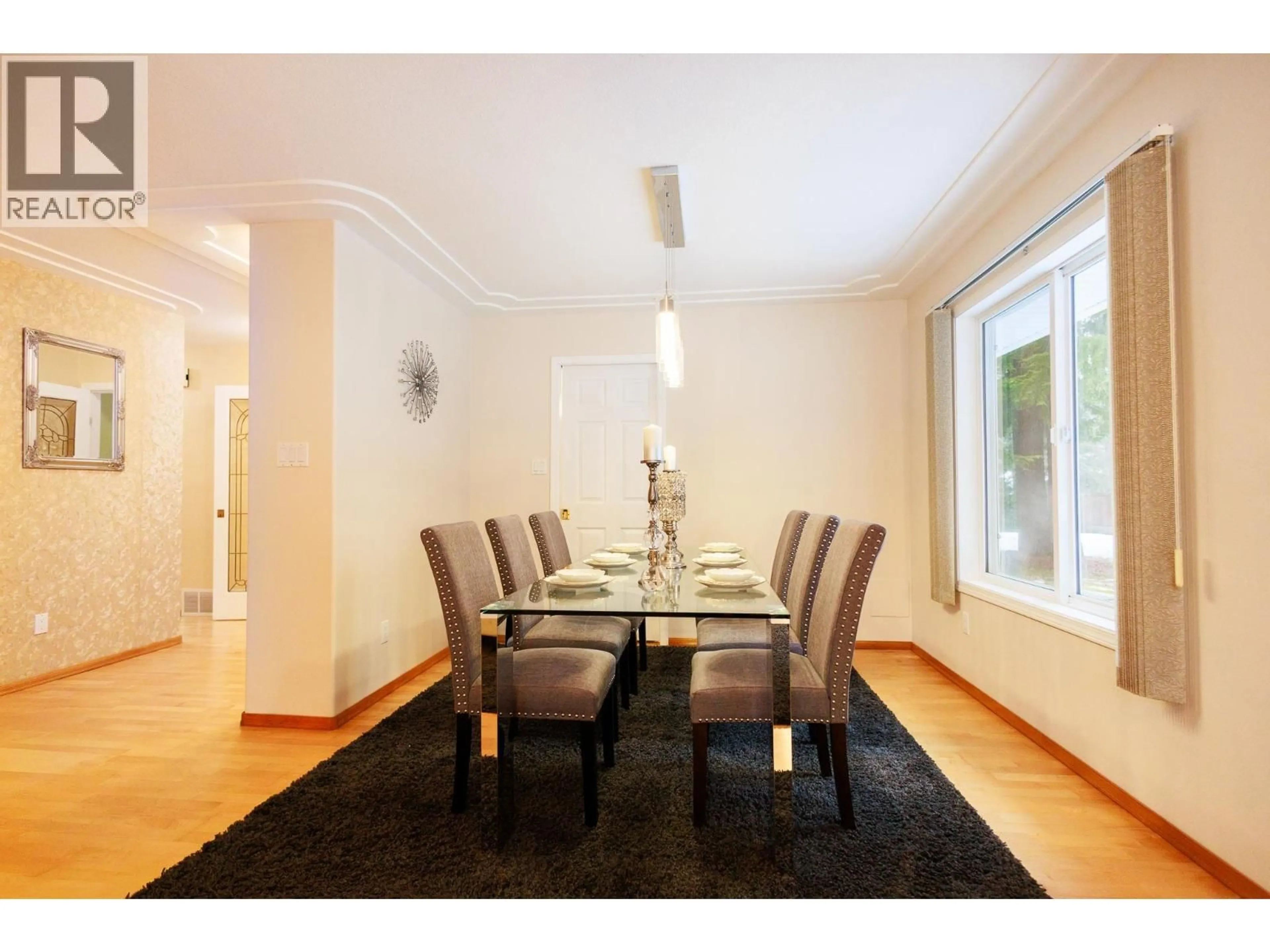 Dining room, wood/laminate floor for 5418 MCCONNELL CRESCENT, Terrace British Columbia V8G0C5