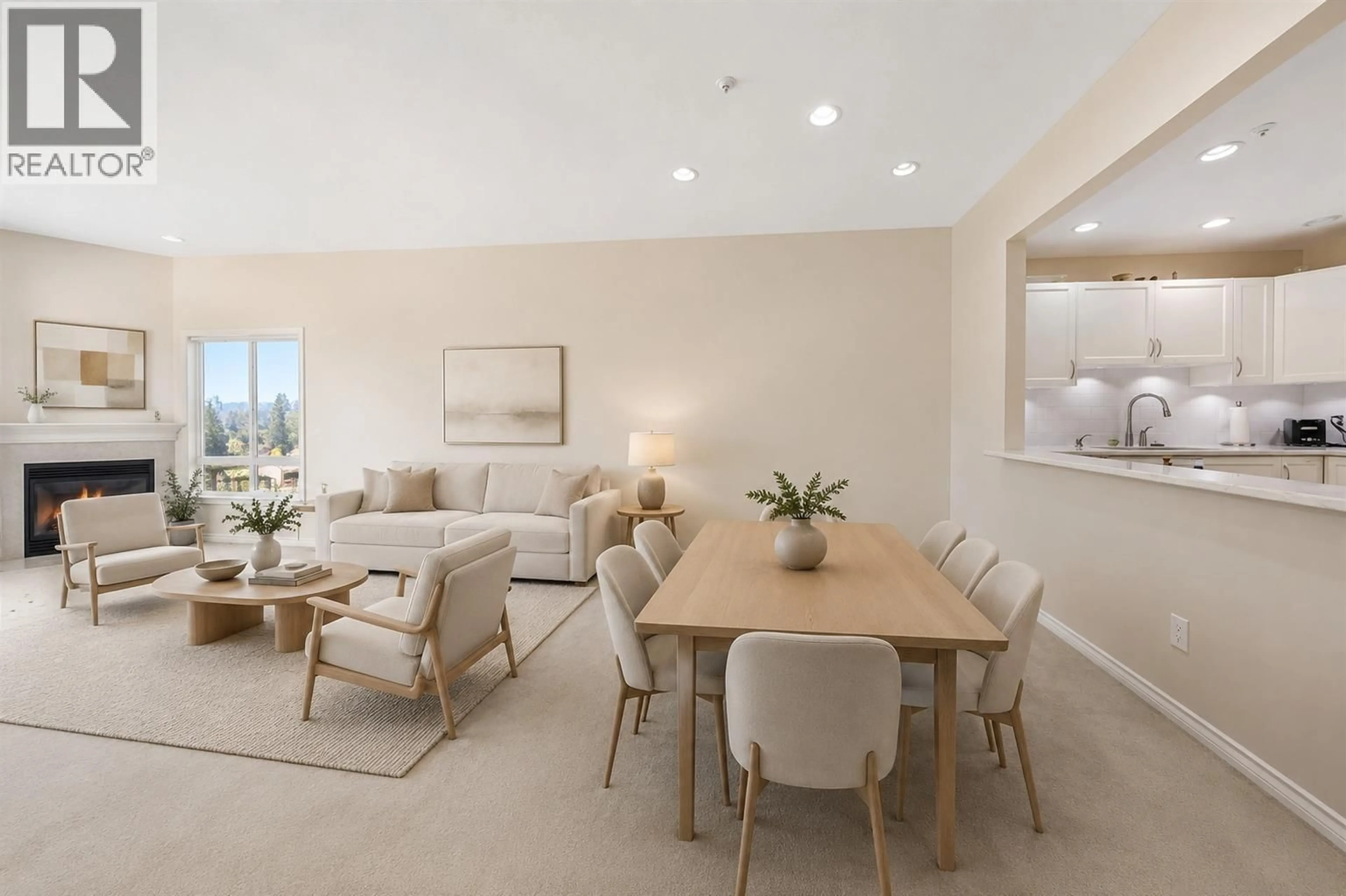 Living room with furniture, unknown for 302 - 1765 MARINE DRIVE, West Vancouver British Columbia V7V1J5