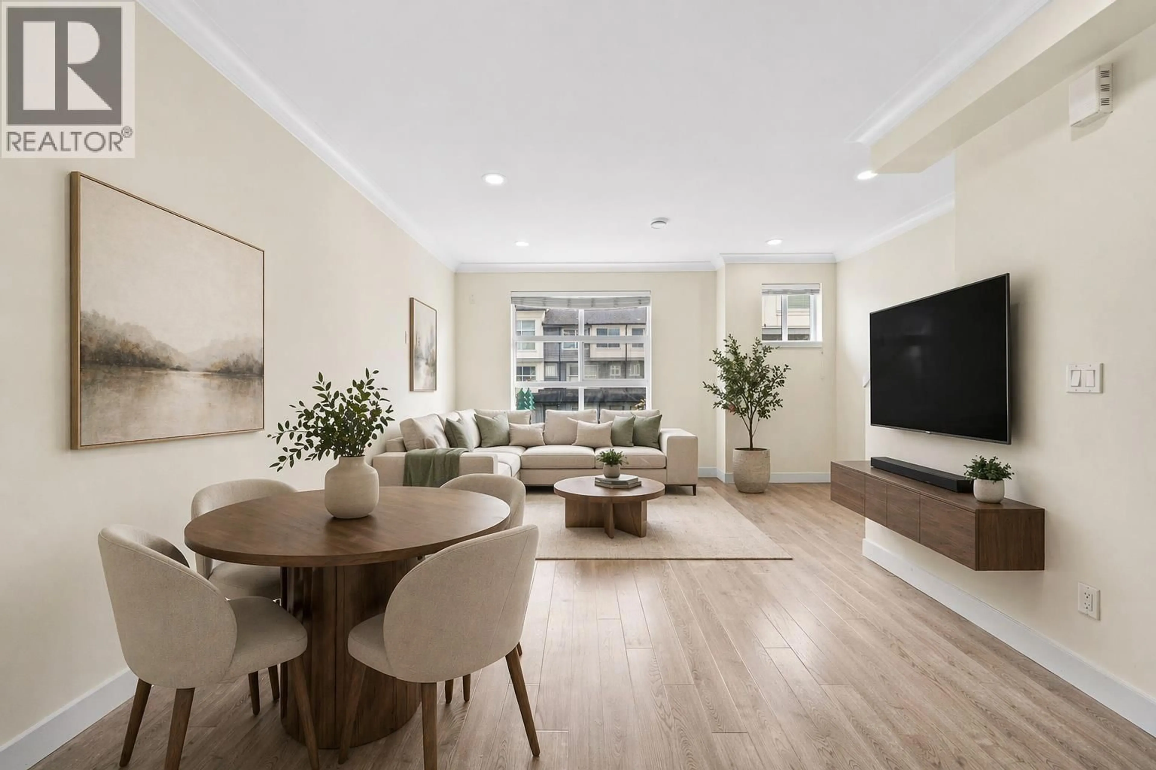 Living room with furniture, unknown for 2 - 4191 NO.4 ROAD, Richmond British Columbia V6X2M2