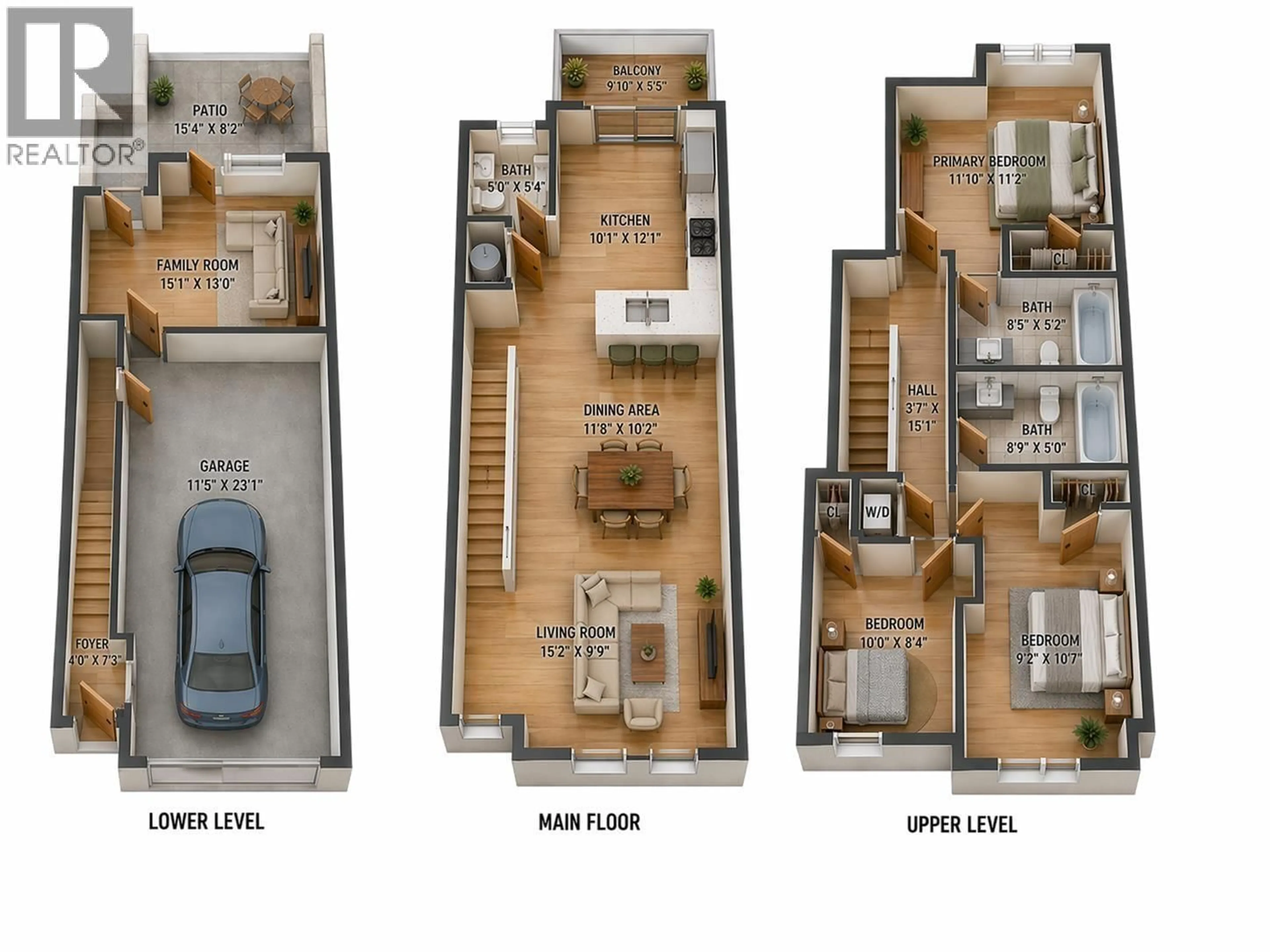 Floor plan for 2 - 4191 NO.4 ROAD, Richmond British Columbia V6X2M2