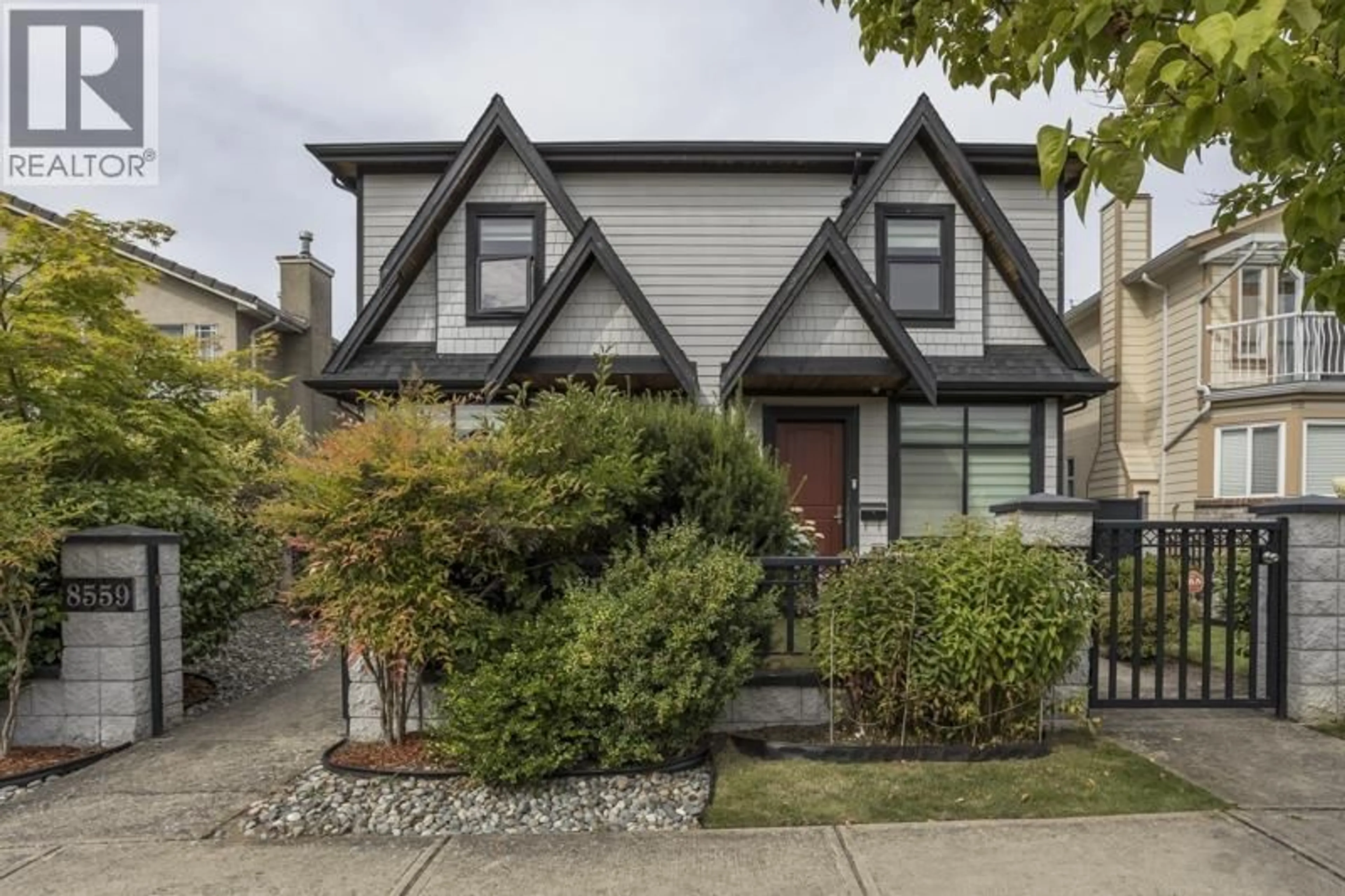Home with brick exterior material, street for 8559 MONTCALM STREET, Vancouver British Columbia V6P4P6