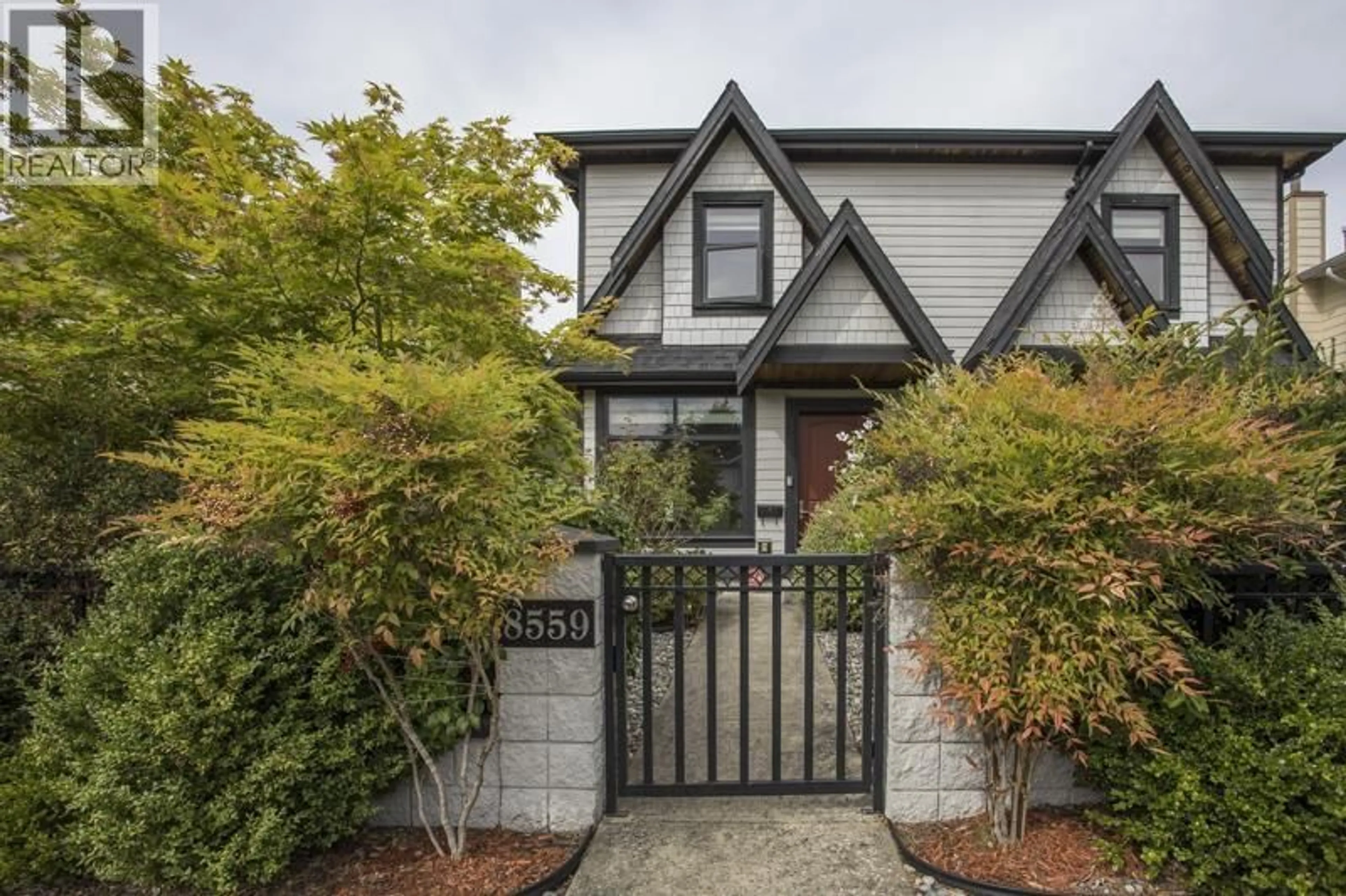 Home with brick exterior material, street for 8559 MONTCALM STREET, Vancouver British Columbia V6P4P6