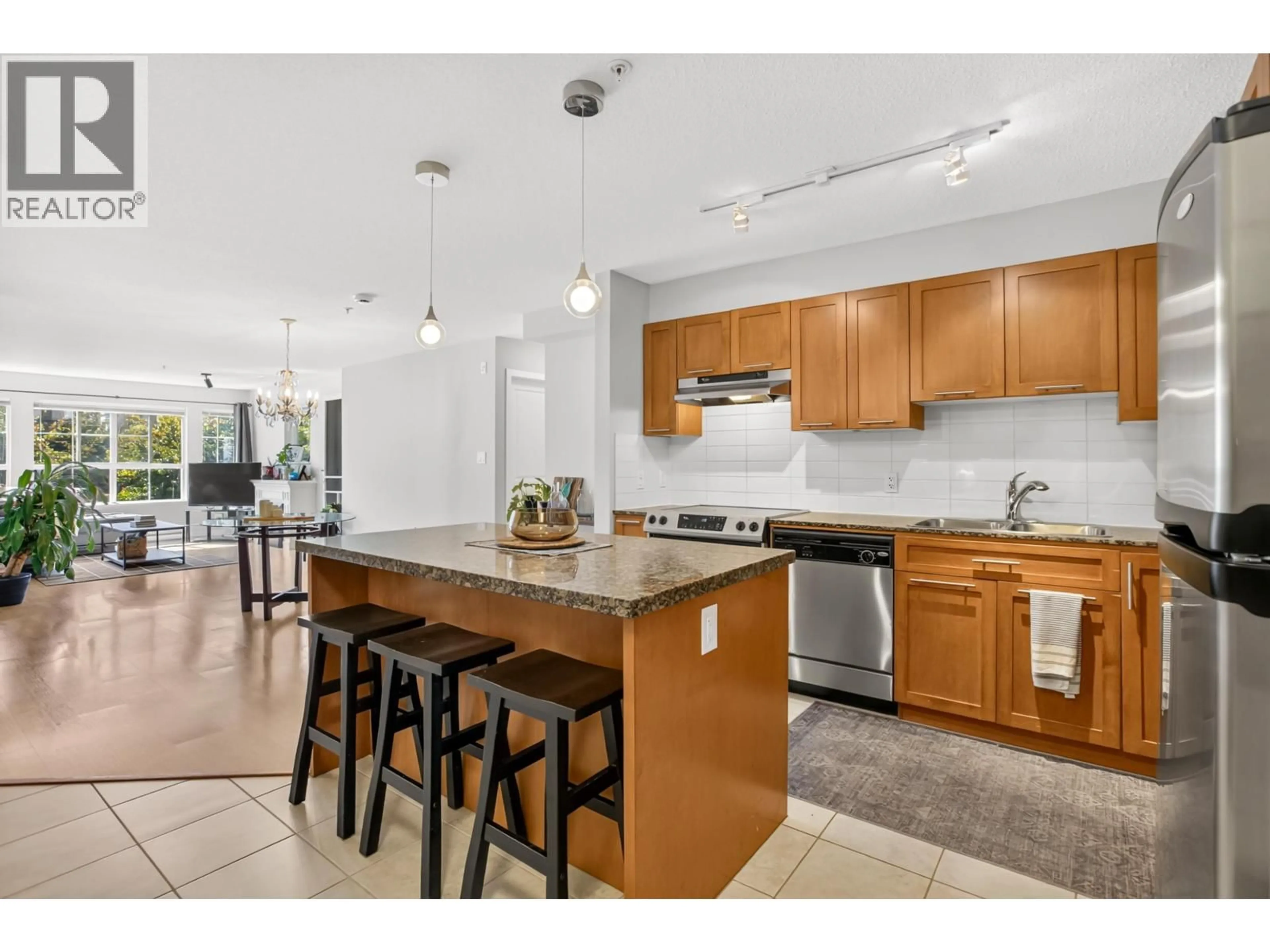 Open concept kitchen, unknown for 234 - 19673 MEADOW GARDENS WAY, Pitt Meadows British Columbia V3Y0A1