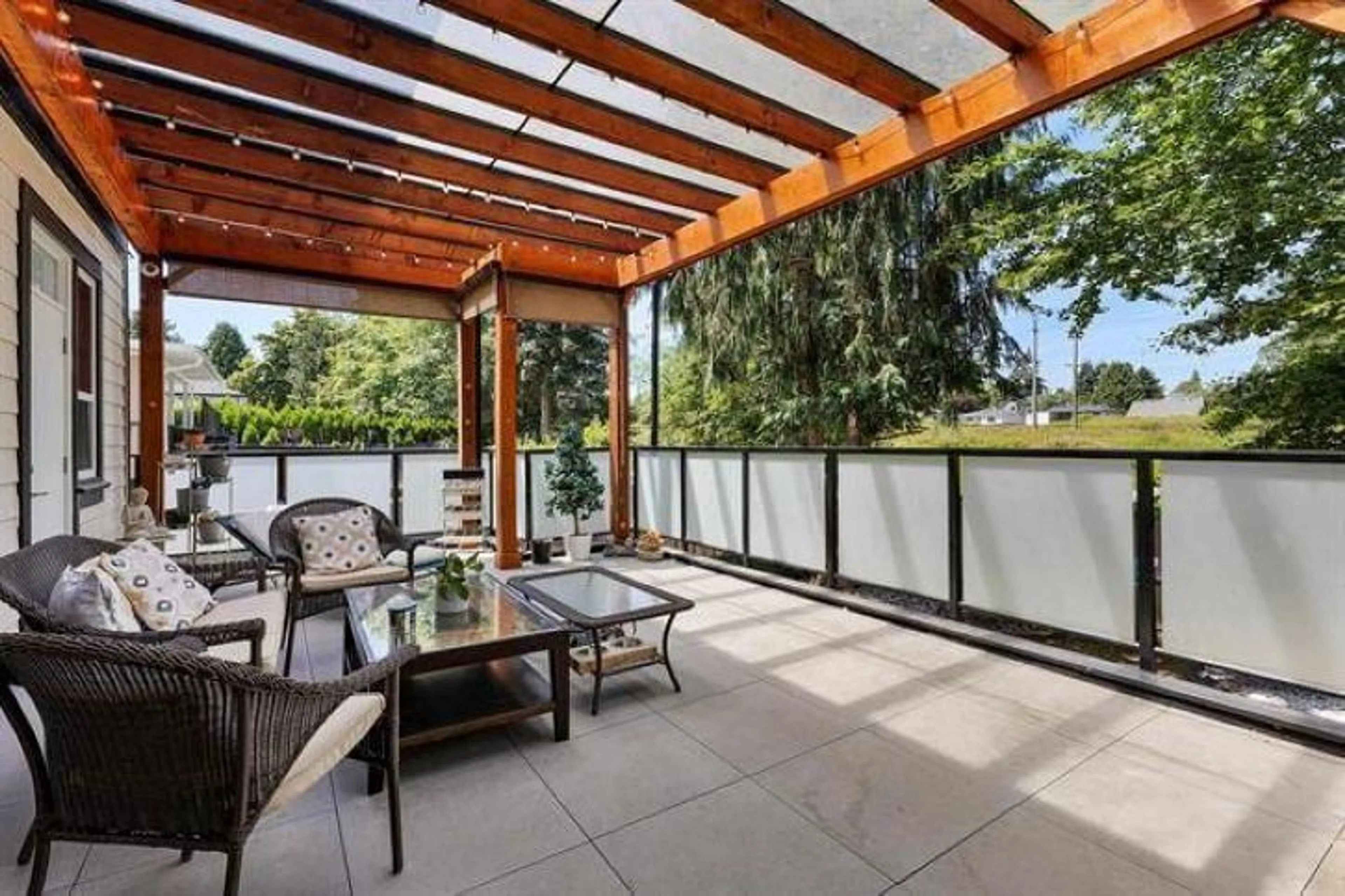 Patio, water/lake/river/ocean view for 12842 CARLUKE CRESCENT, Surrey British Columbia V3V6R4