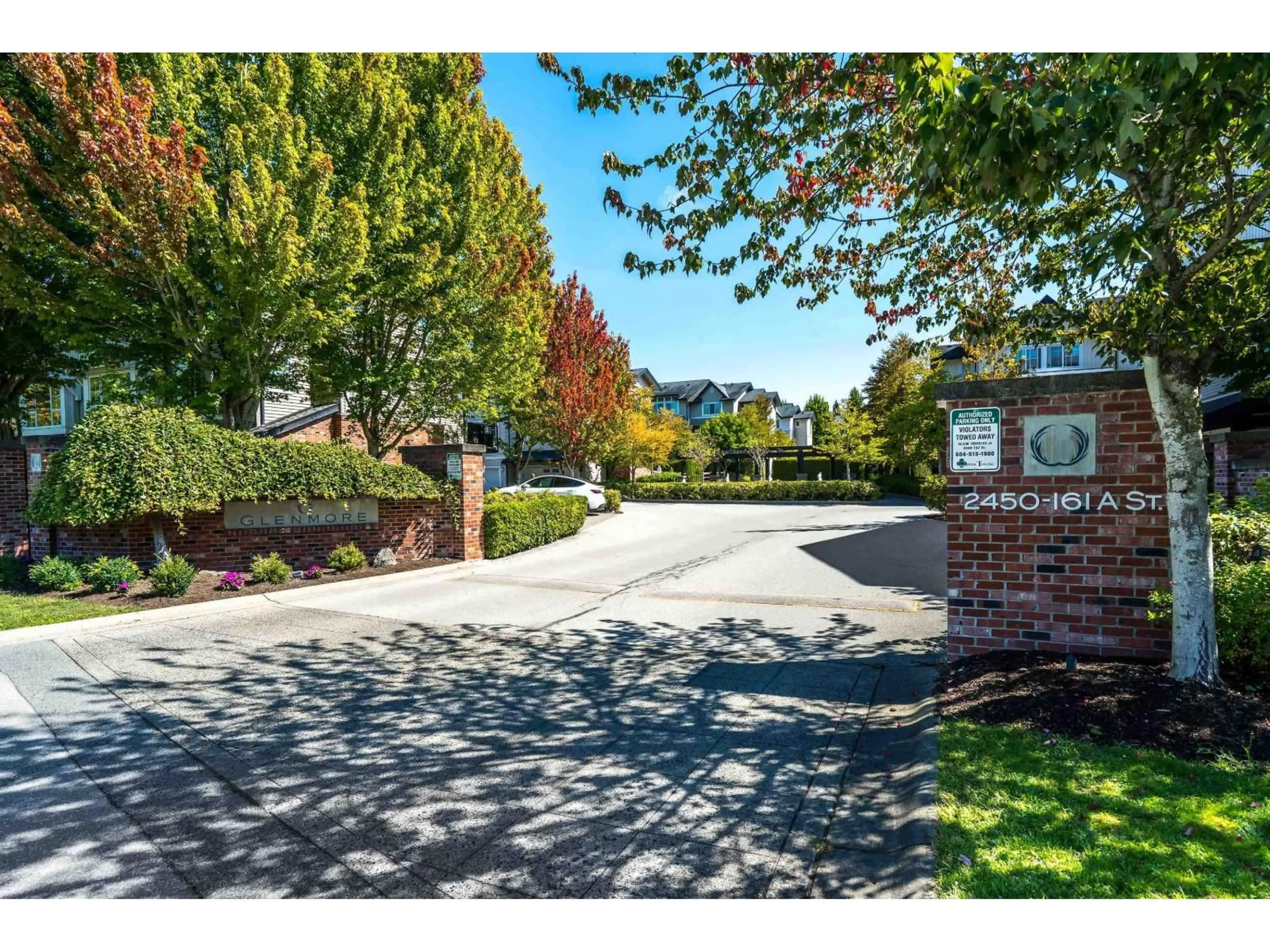A pic from outside/outdoor area/front of a property/back of a property/a pic from drone, street for 43 - 2450 161A STREET, Surrey British Columbia V3S8K4