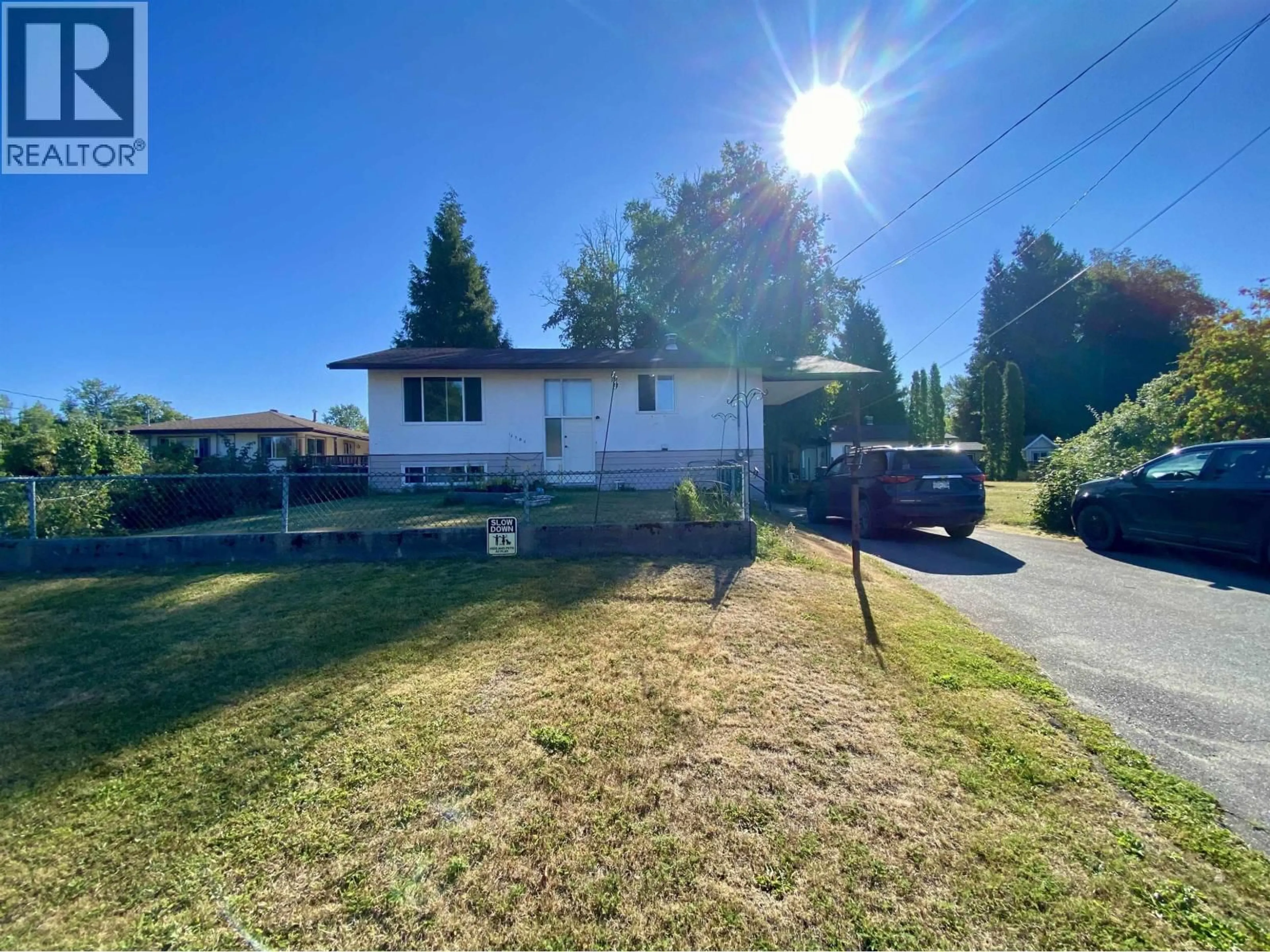 A pic from outside/outdoor area/front of a property/back of a property/a pic from drone, unknown for 2302 EVERGREEN STREET, Terrace British Columbia V8G2P8