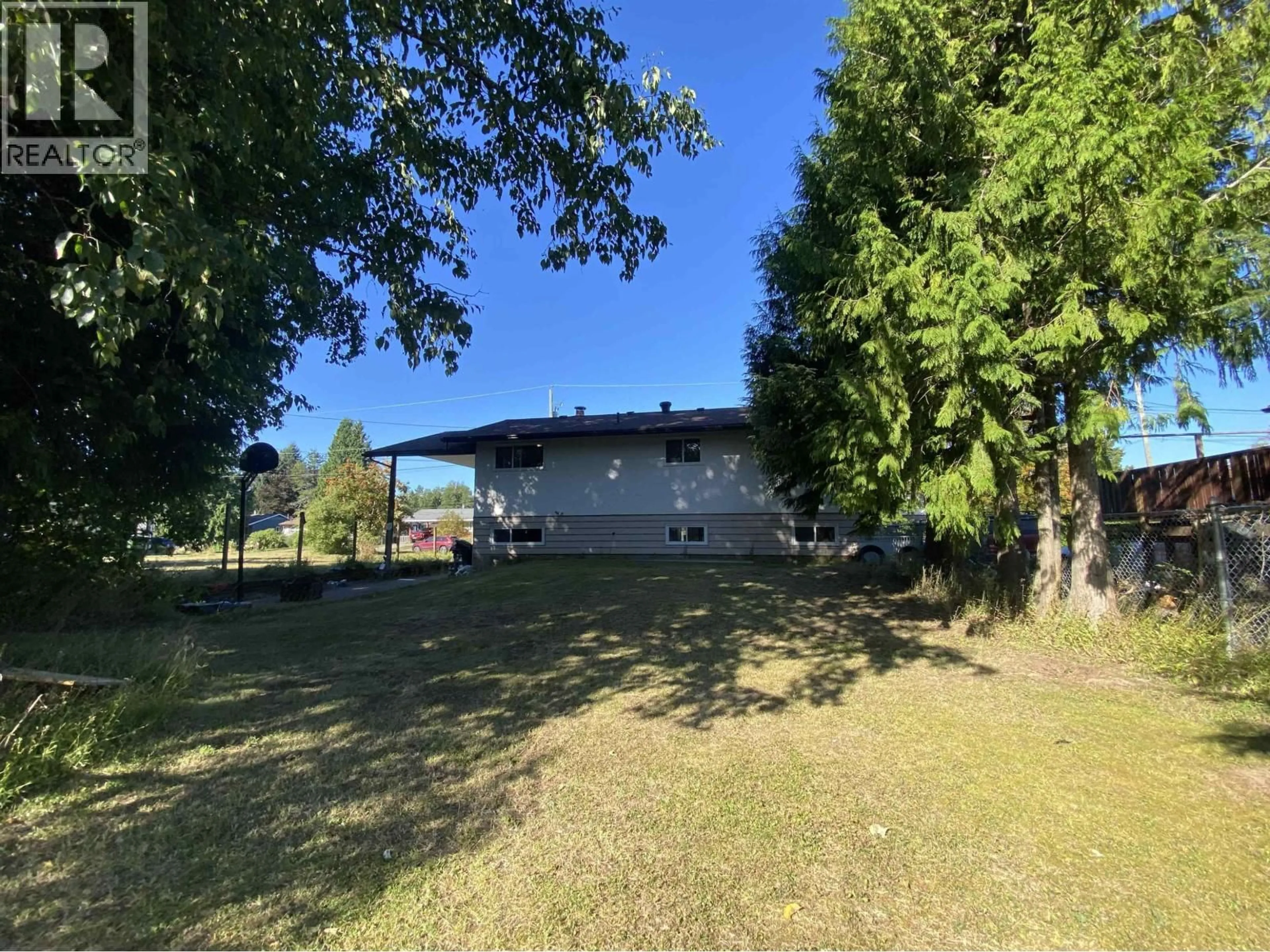 A pic from outside/outdoor area/front of a property/back of a property/a pic from drone, unknown for 2302 EVERGREEN STREET, Terrace British Columbia V8G2P8