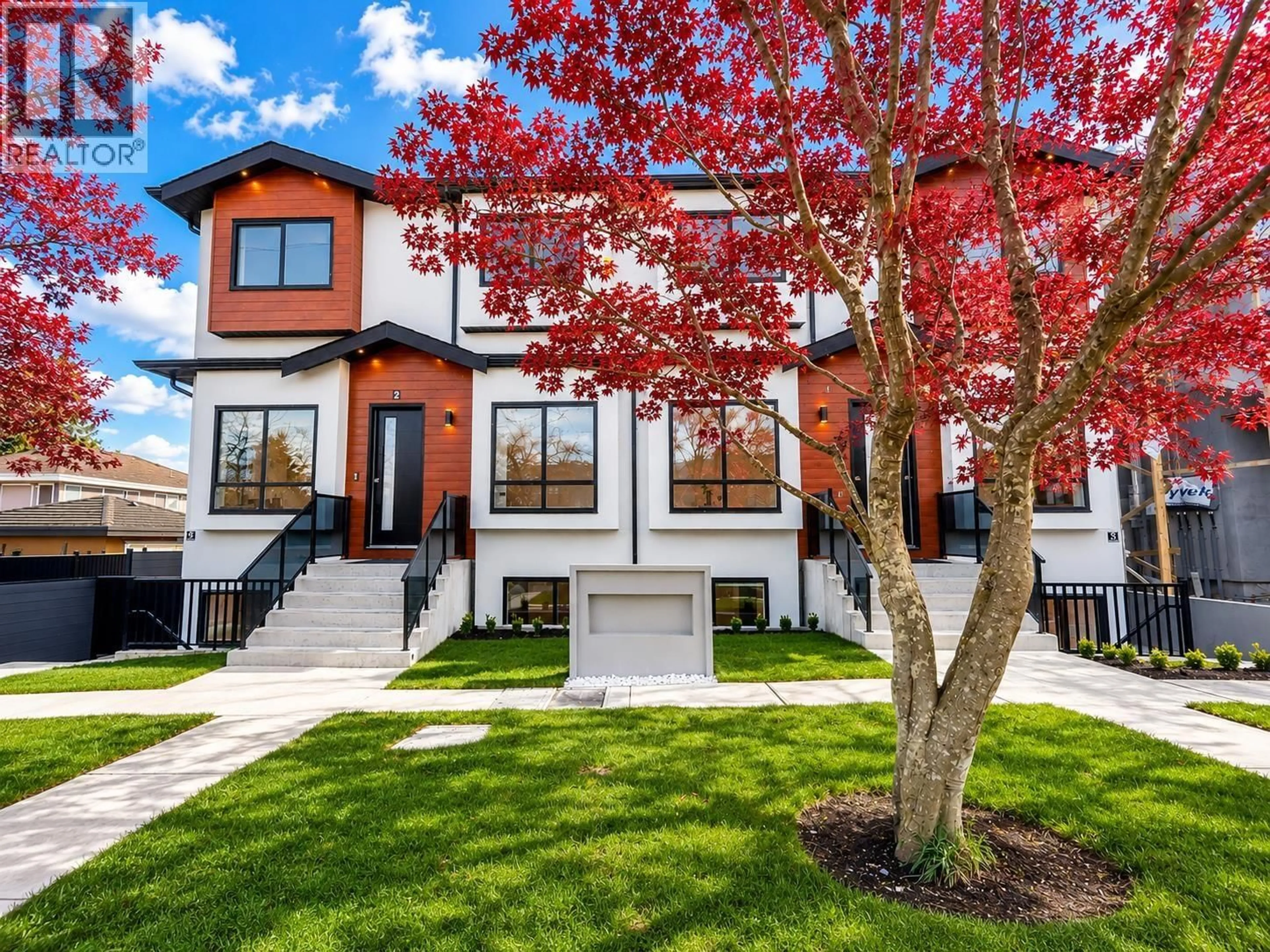 Home with brick exterior material, street for 4 - 6692 NAPIER STREET, Burnaby British Columbia V5B2C3