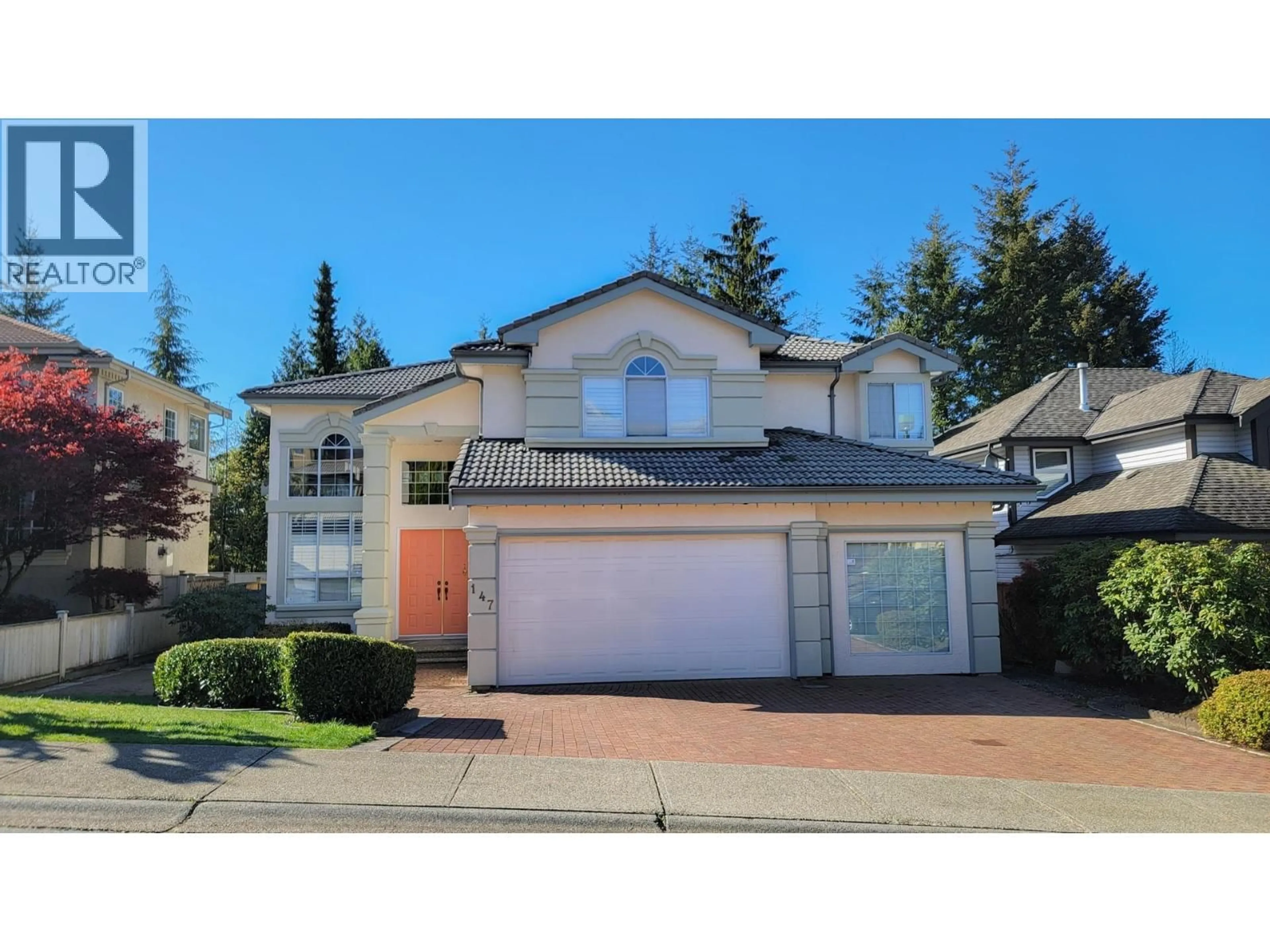 Home with vinyl exterior material, street for 147 ASPENWOOD DRIVE, Port Moody British Columbia V3H4V7