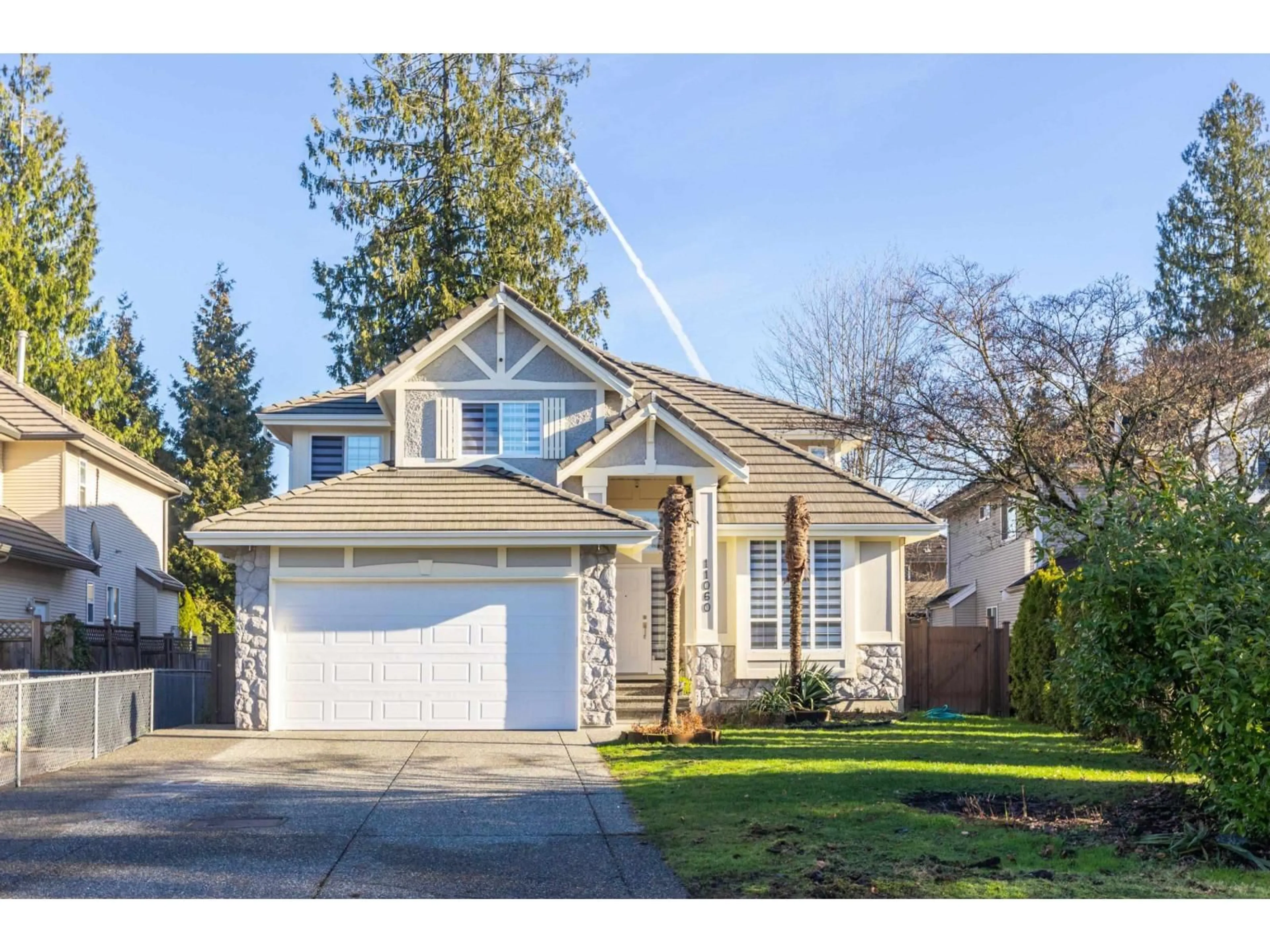 Home with vinyl exterior material, street for 11060 158B STREET, Surrey British Columbia V4N5E9