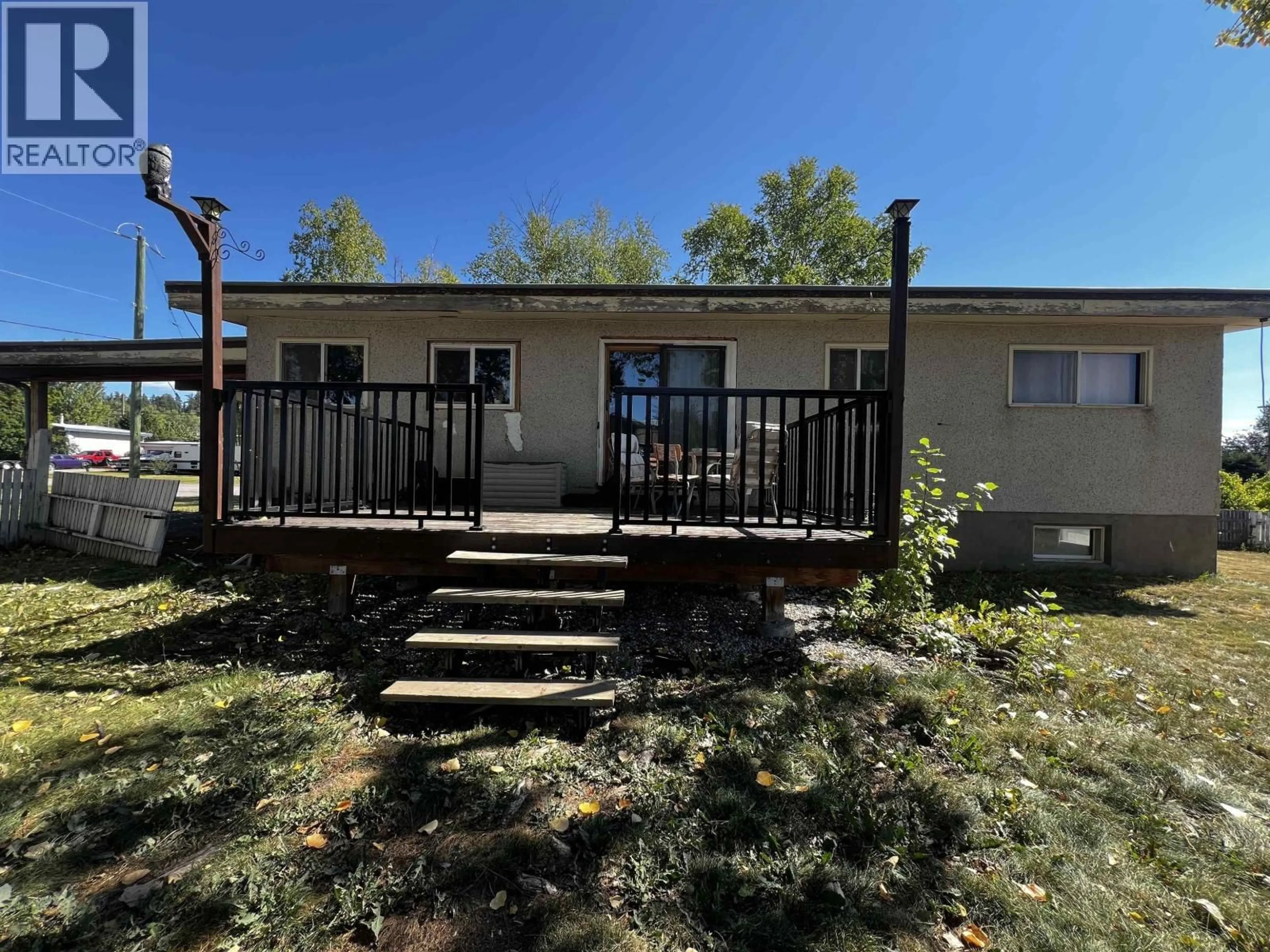 A pic from outside/outdoor area/front of a property/back of a property/a pic from drone, unknown for 155 TALUK CRESCENT, Fraser Lake British Columbia V0J1S0