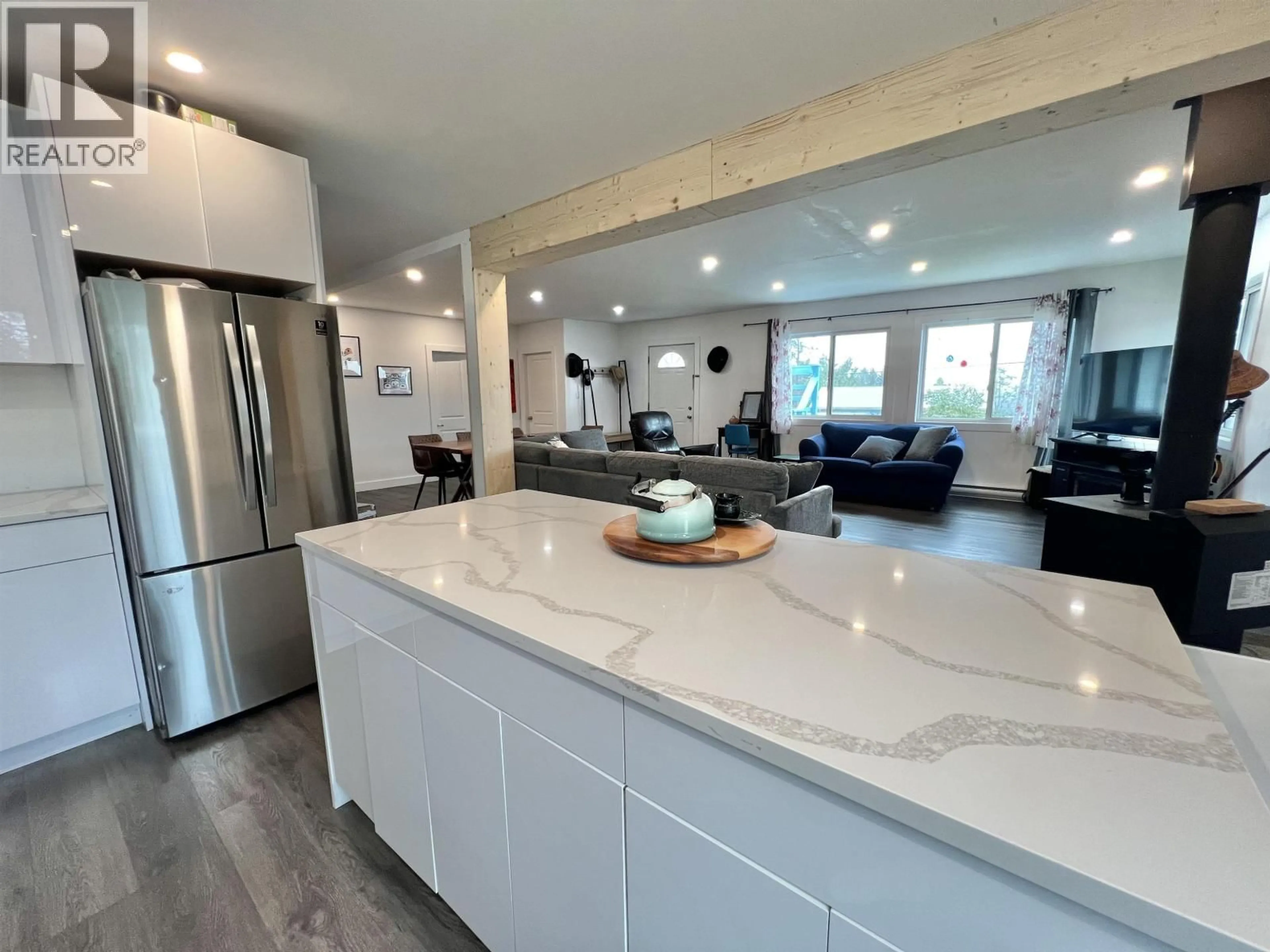 Open concept kitchen, ceramic/tile floor for 743 EVERGREEN DRIVE, Port Edward British Columbia V0V1G0