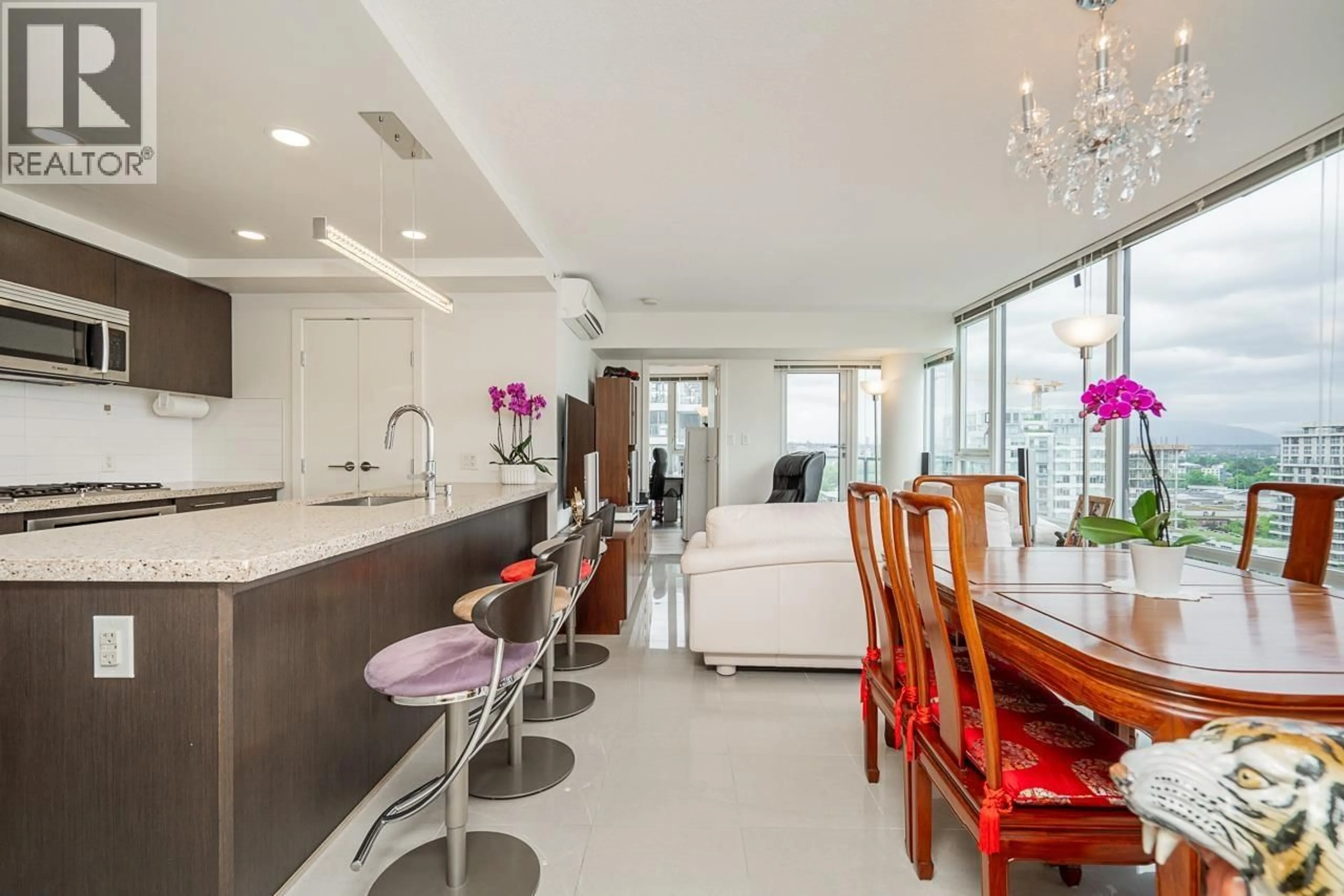 Open concept kitchen, unknown for 1607 - 7988 ACKROYD ROAD, Richmond British Columbia V6X0K6