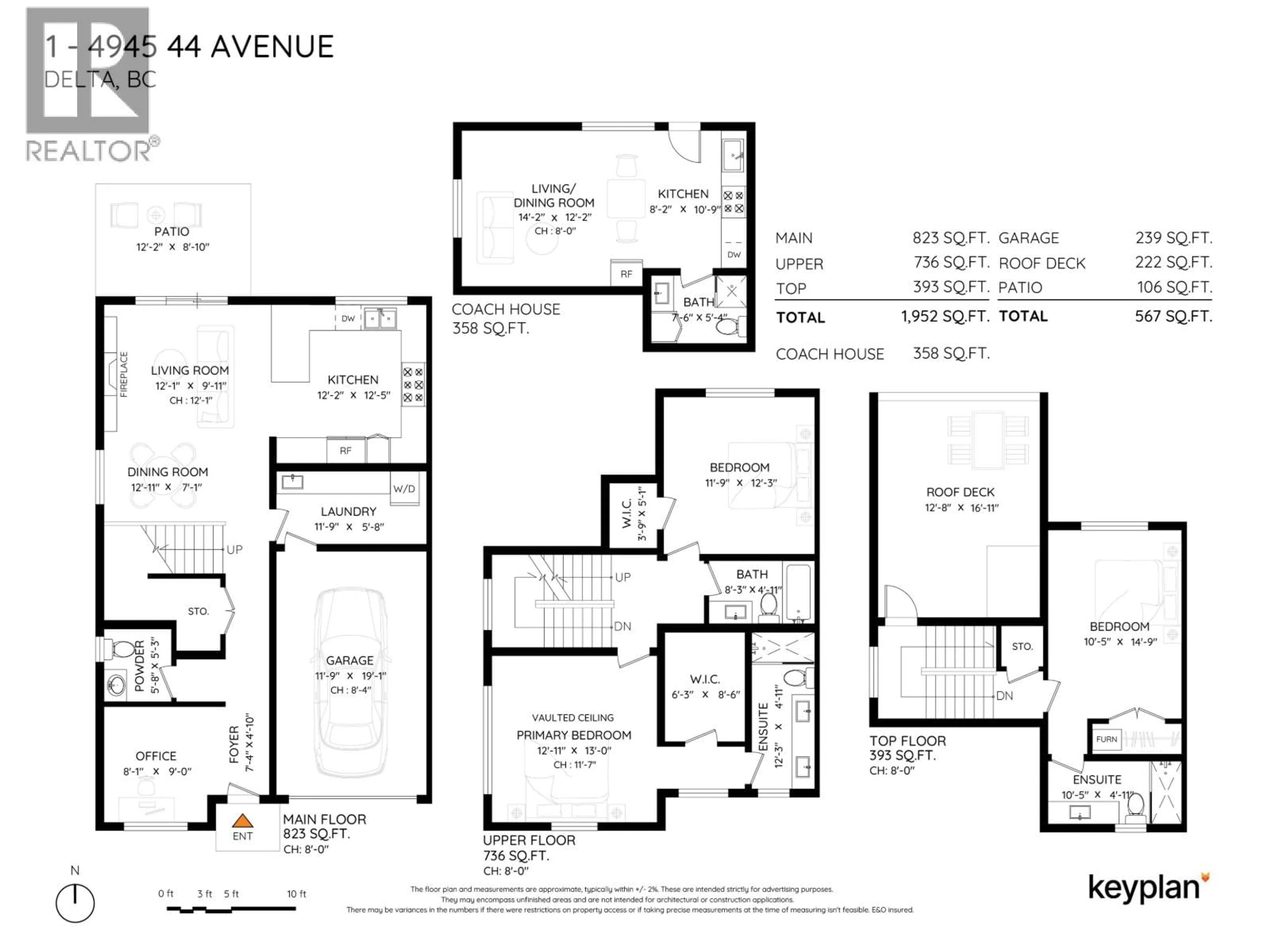 Floor plan for 4943 44 AVENUE, Delta British Columbia V4K1B9