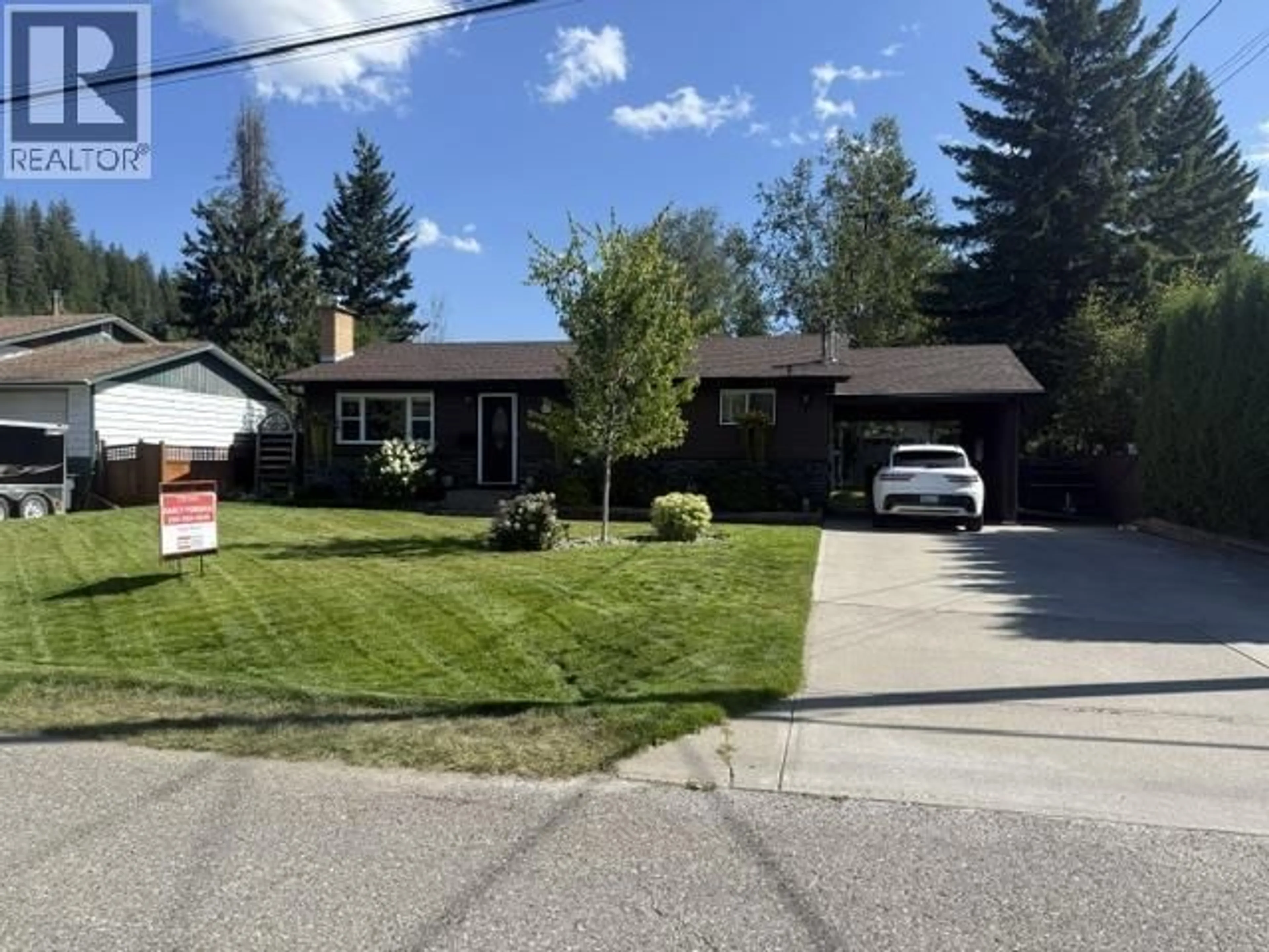 Home with vinyl exterior material, street for 4163 CRAIG DRIVE, Prince George British Columbia V2K1E4