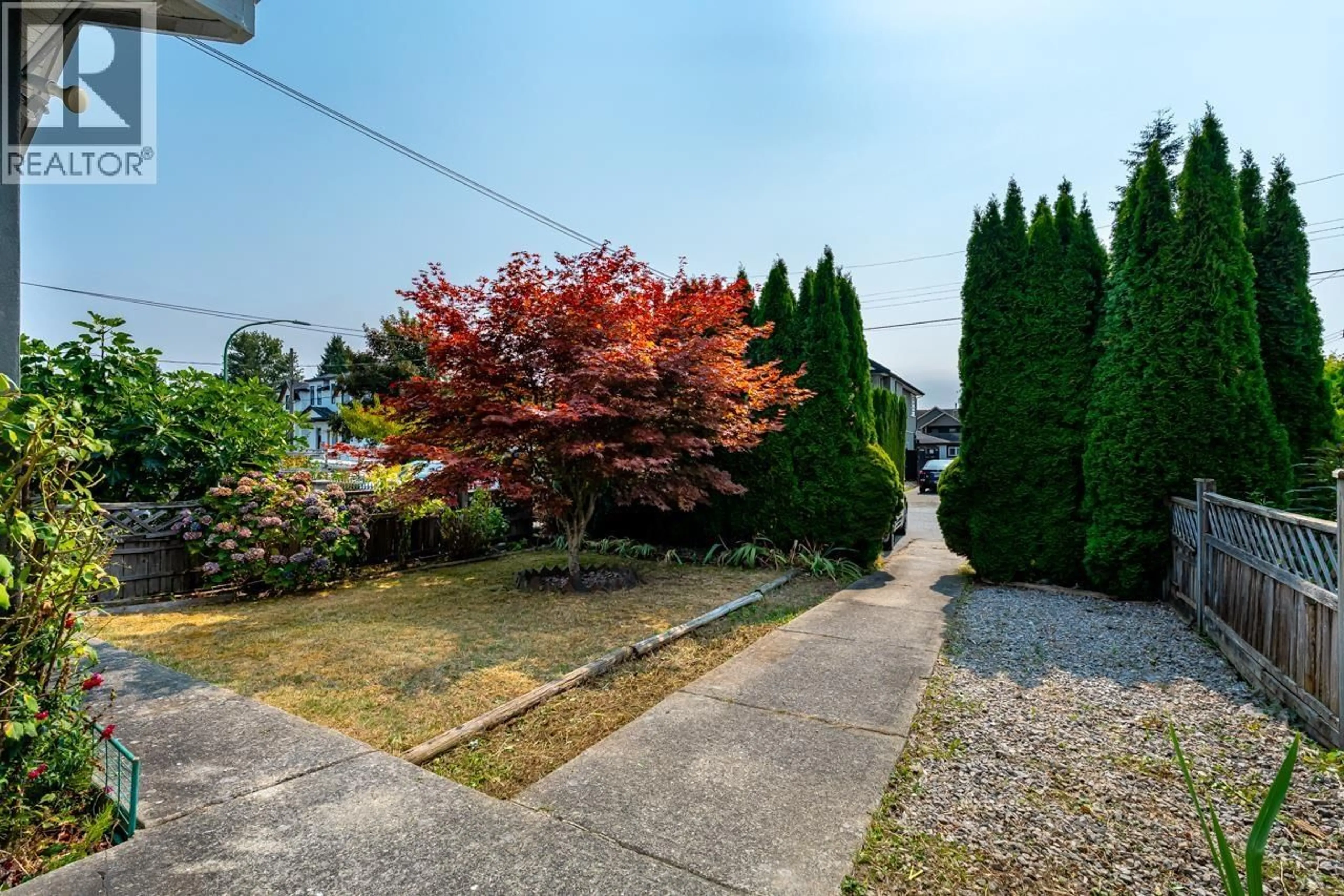 A pic from outside/outdoor area/front of a property/back of a property/a pic from drone, street for 8207 15TH AVENUE, Burnaby British Columbia V3N1X7