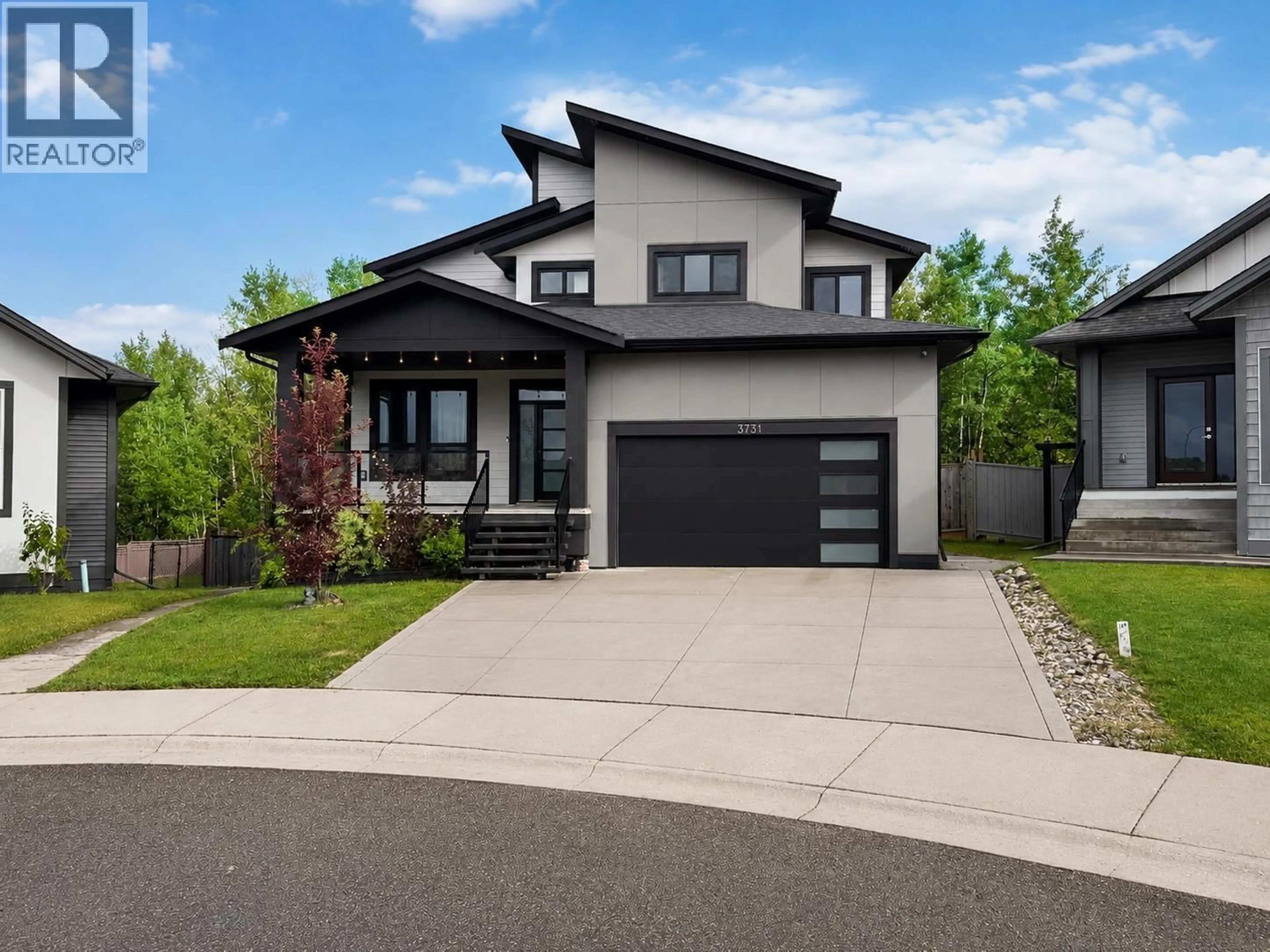 Home with brick exterior material, street for 3731 PARKVIEW CRESCENT, Prince George British Columbia V2N0E7