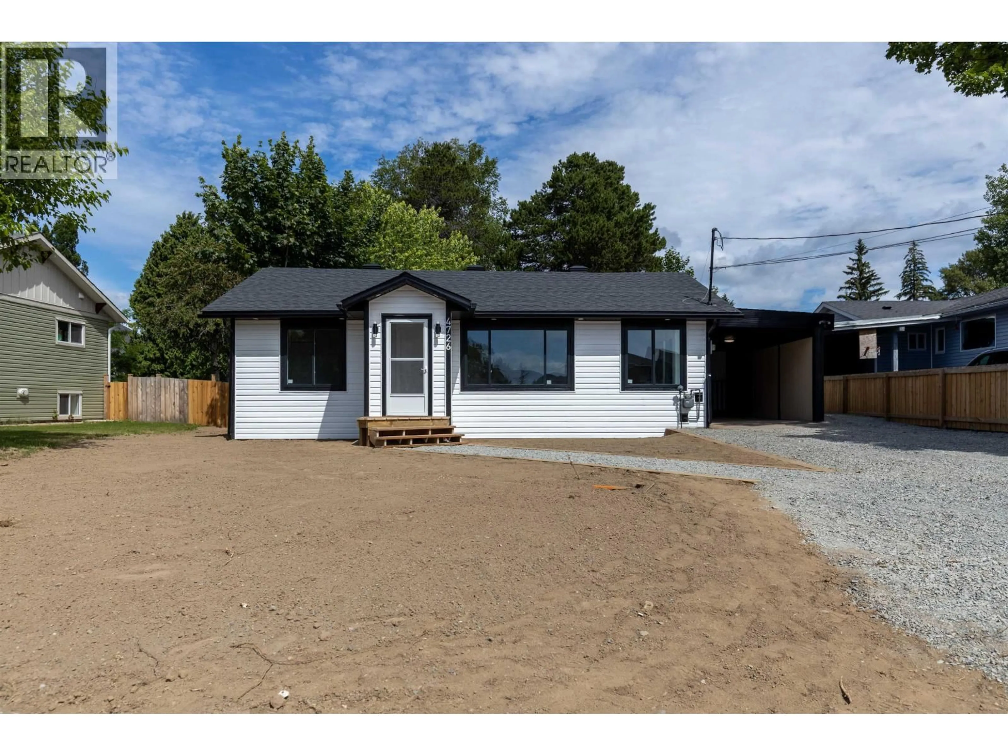 Home with vinyl exterior material, street for 4726 DAVIS AVENUE, Terrace British Columbia V8G1X9