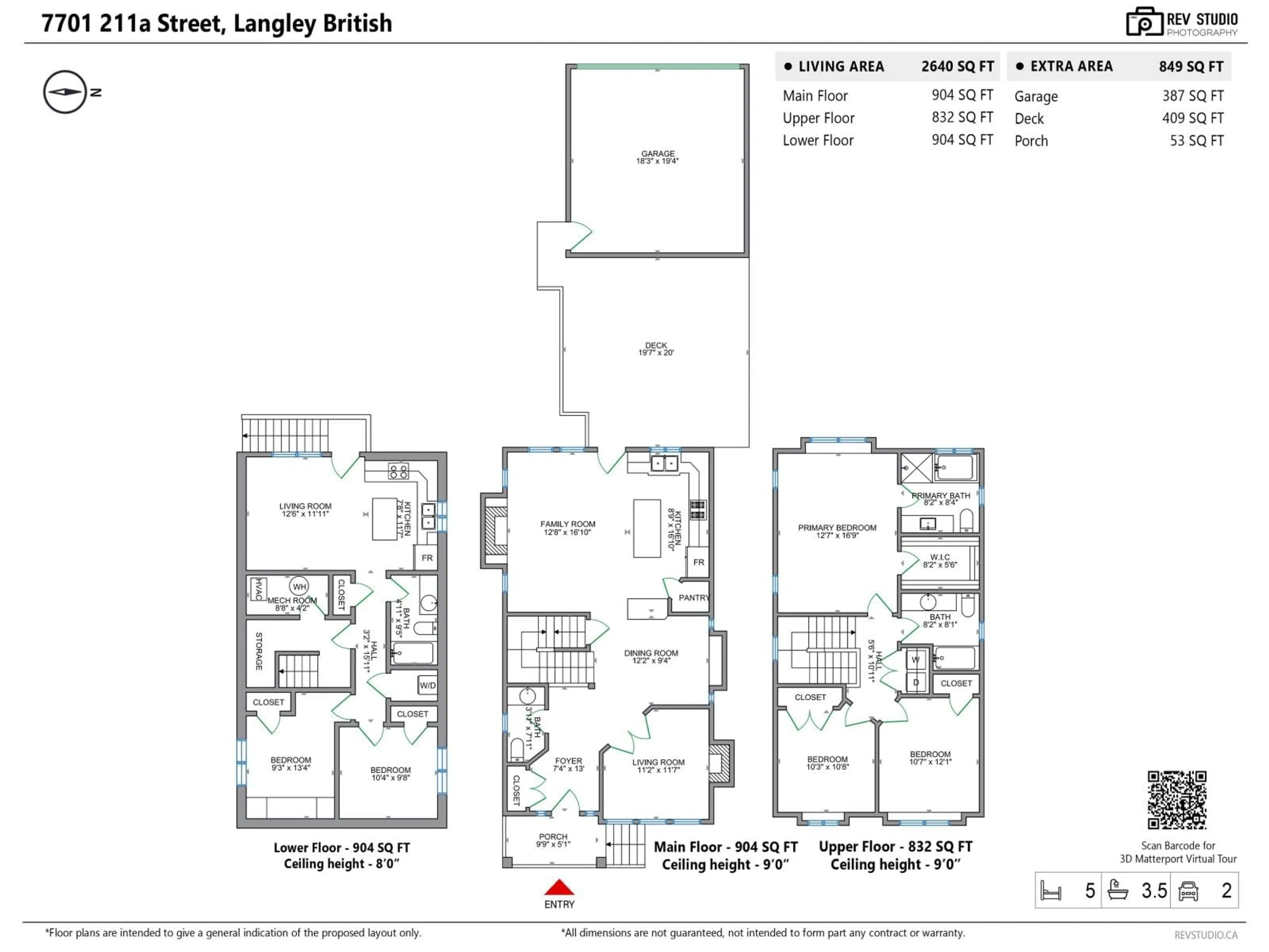 Floor plan for 7701 211A STREET, Langley British Columbia V2Y0K7