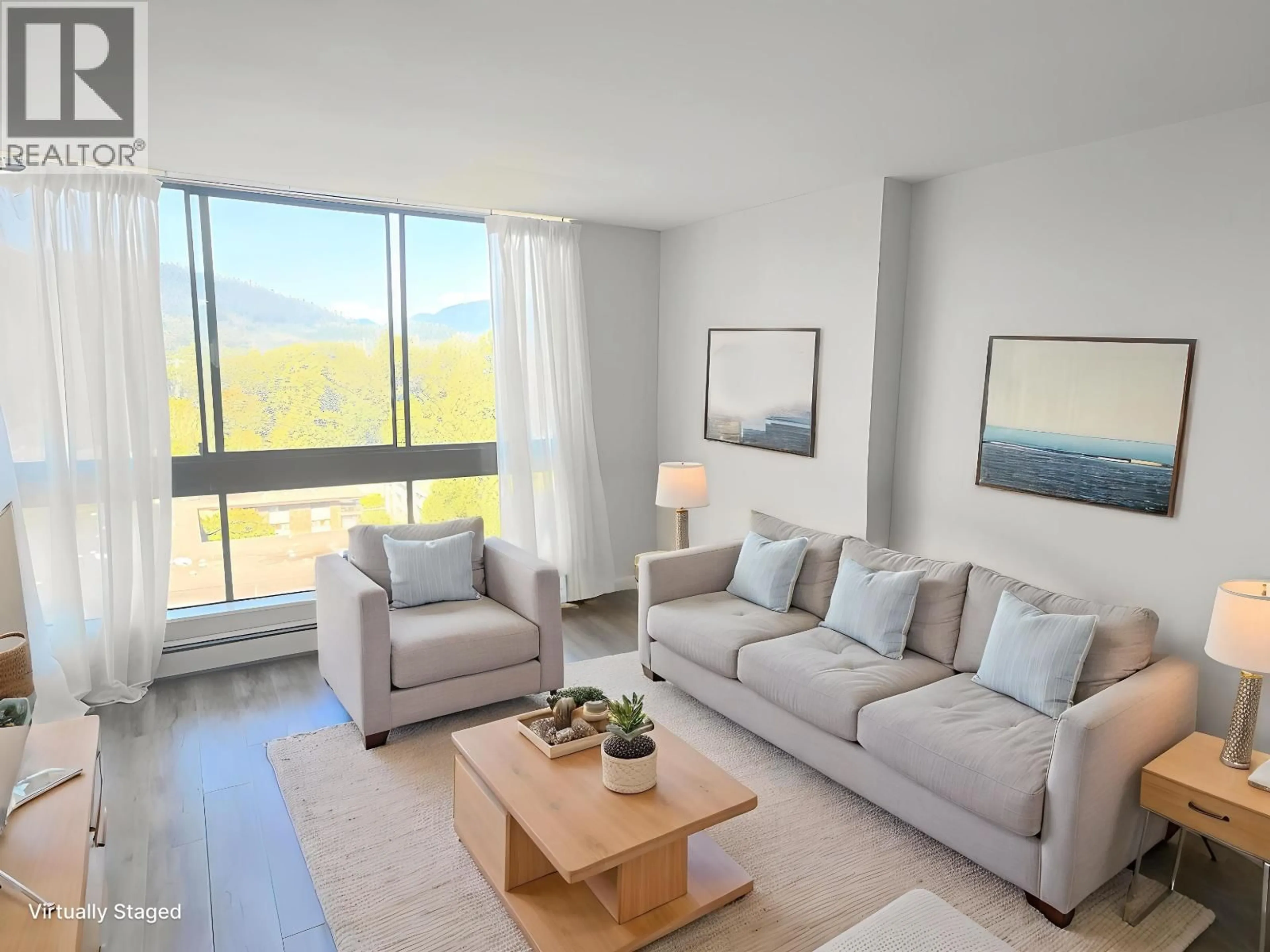 Living room with furniture, unknown for 1505 - 9280 SALISH COURT, Burnaby British Columbia V3J7J8