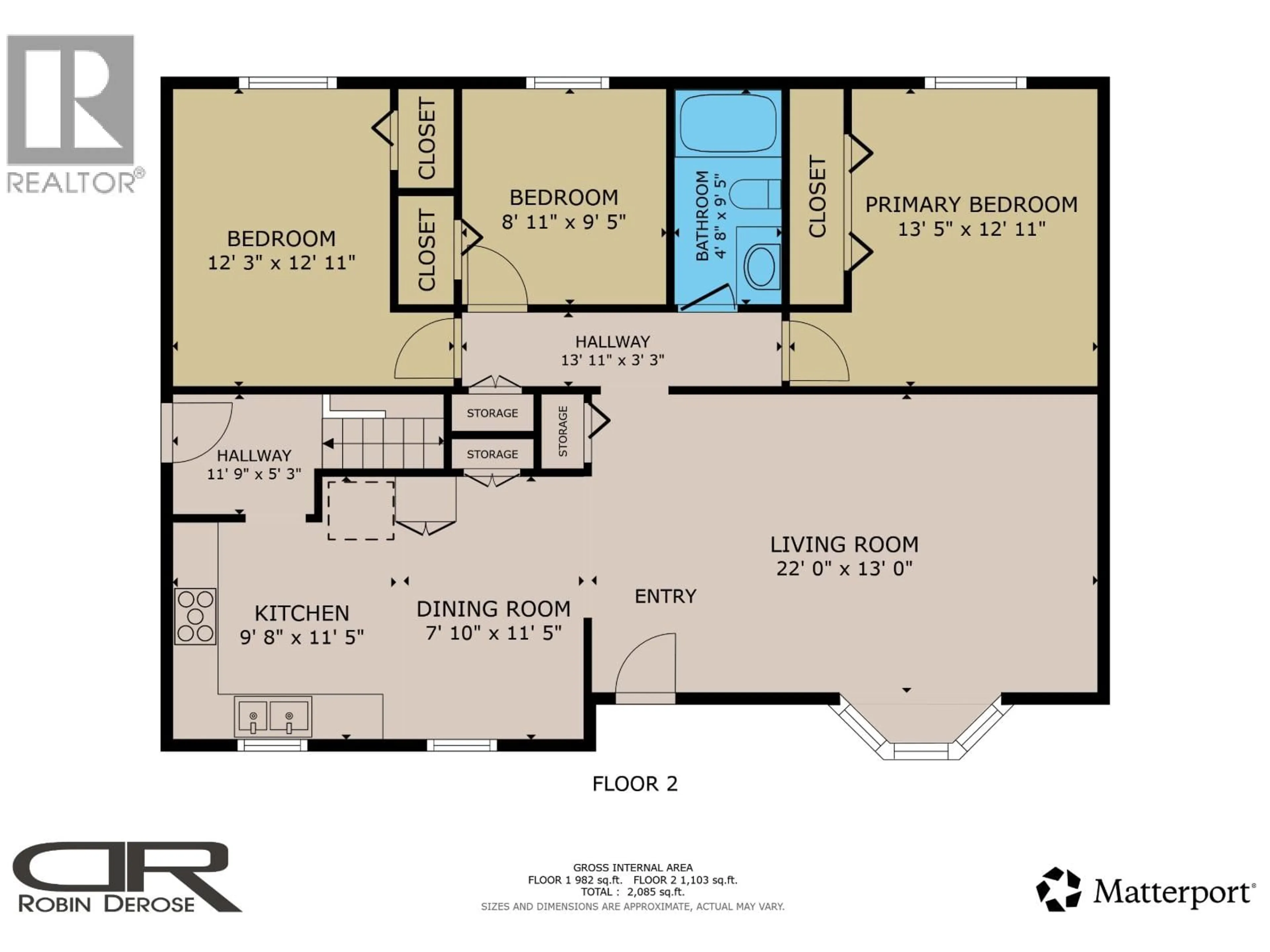 Floor plan for 9203 88 STREET, Fort St. John British Columbia V1J5B3