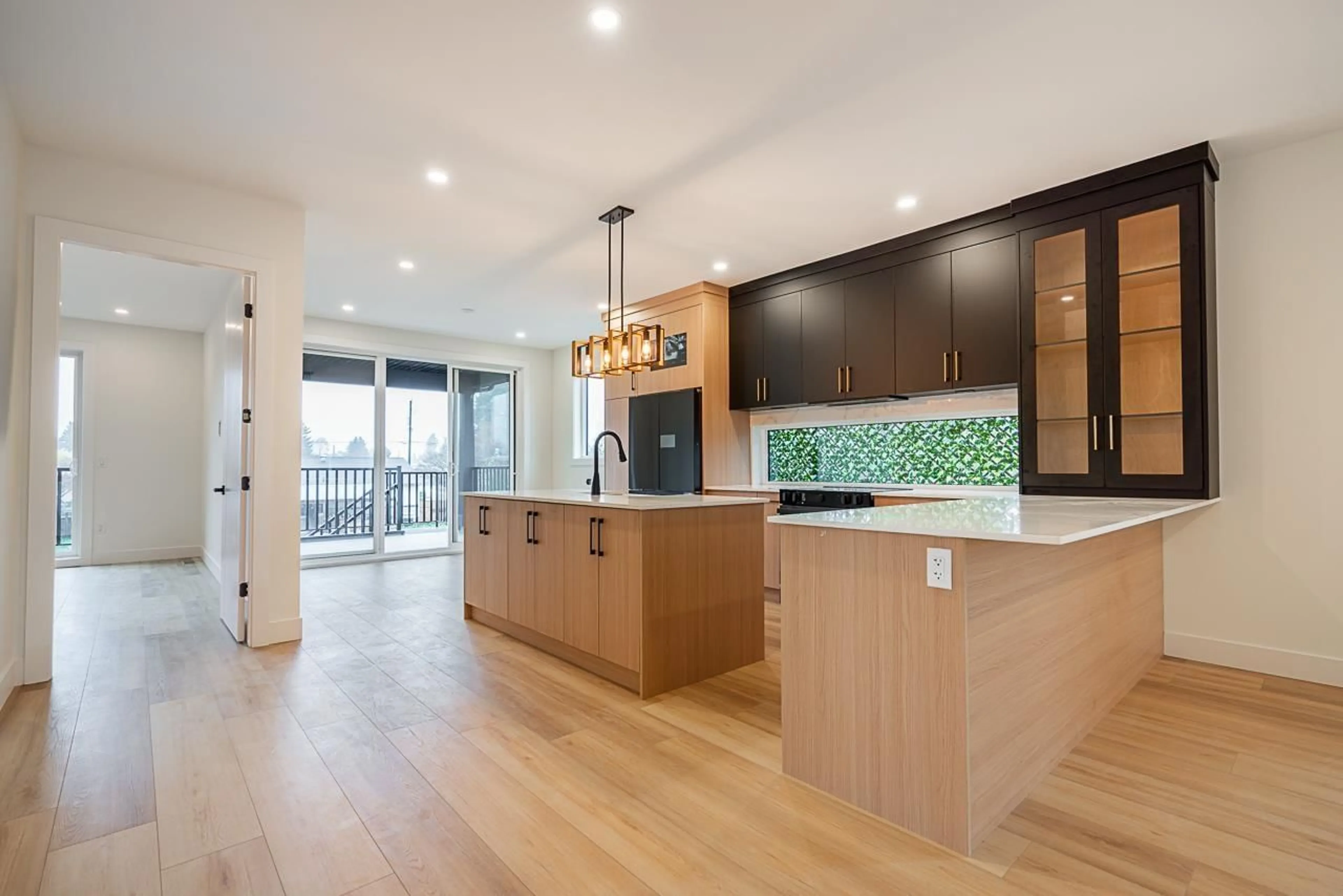 Open concept kitchen, wood/laminate floor for LOT 1 - 9521 MCNAUGHT ROAD, Chilliwack British Columbia V2P6E9