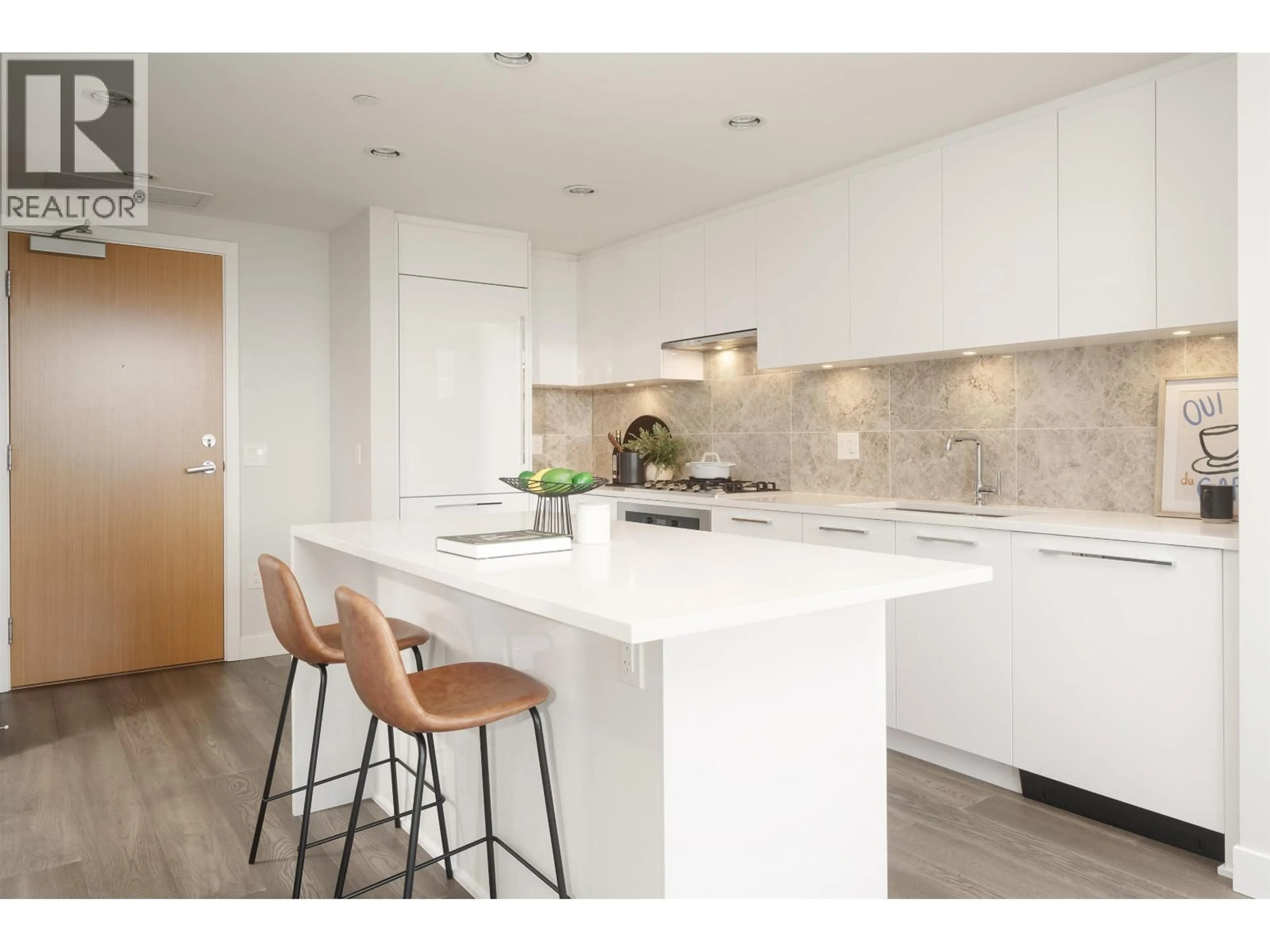 Contemporary kitchen, unknown for 1303 - 5410 SHORTCUT ROAD, Vancouver British Columbia V6T0C8