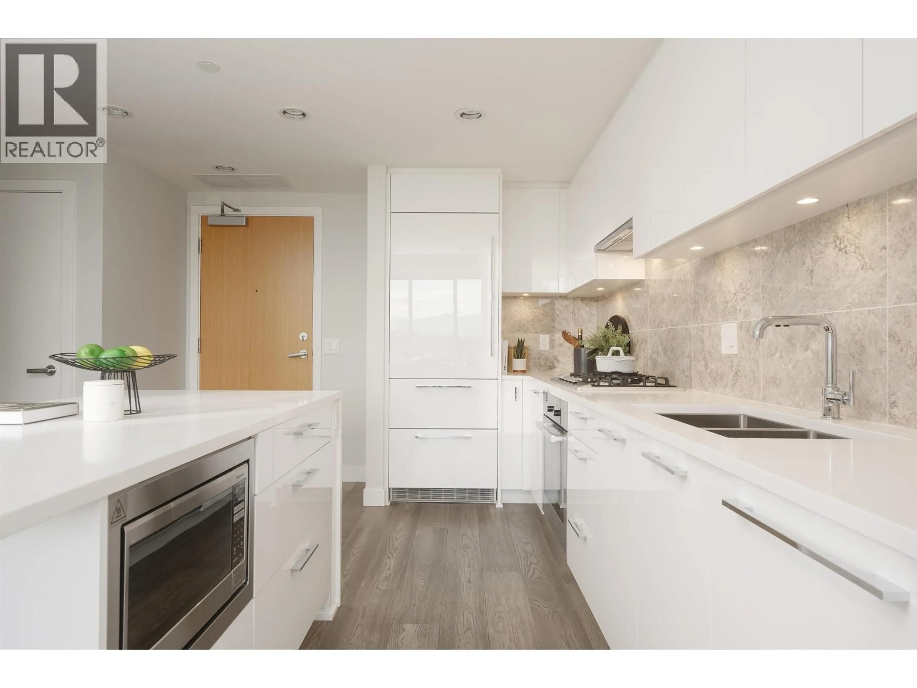 Contemporary kitchen, unknown for 1303 - 5410 SHORTCUT ROAD, Vancouver British Columbia V6T0C8