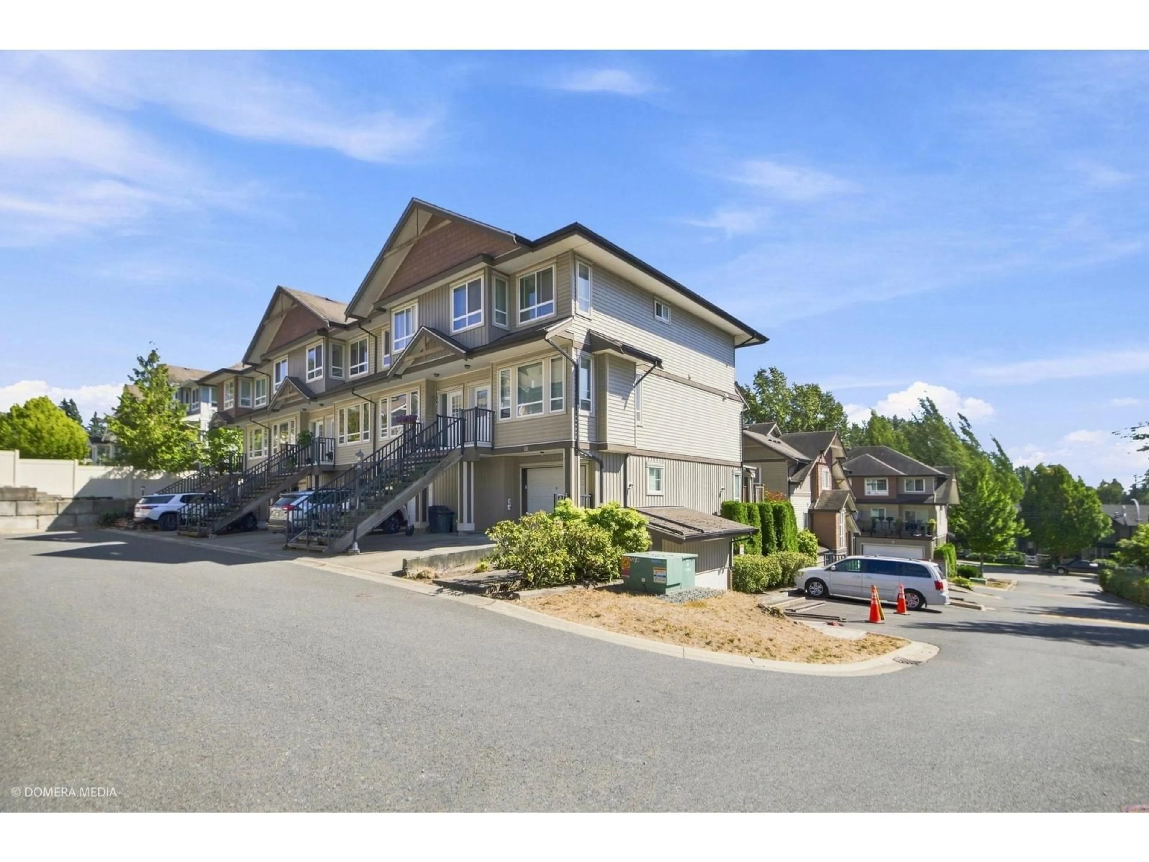 A pic from outside/outdoor area/front of a property/back of a property/a pic from drone, mountain view for 13 - 20187 68 AVENUE, Langley British Columbia V2Y0L6